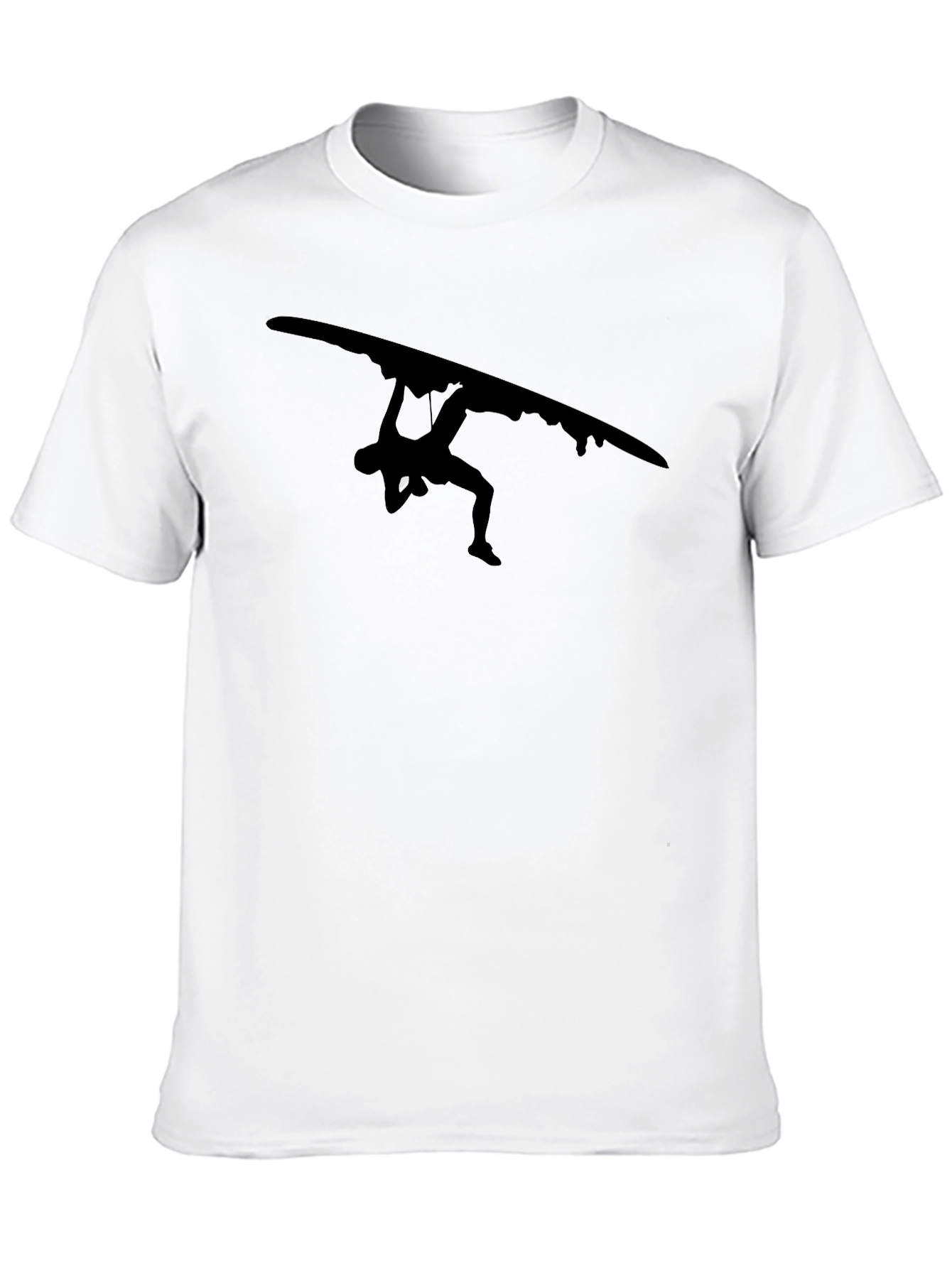 Hang Glider Black Graphic Tee