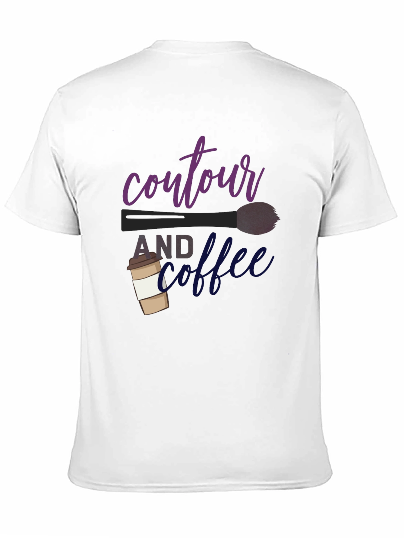 Contour & Coffee Graphic Tee - Stylish Comfort