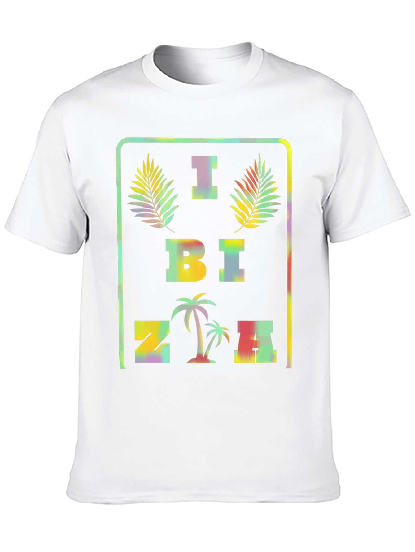 Ibiza Graphic T-Shirt - Tropical Vacation Tee