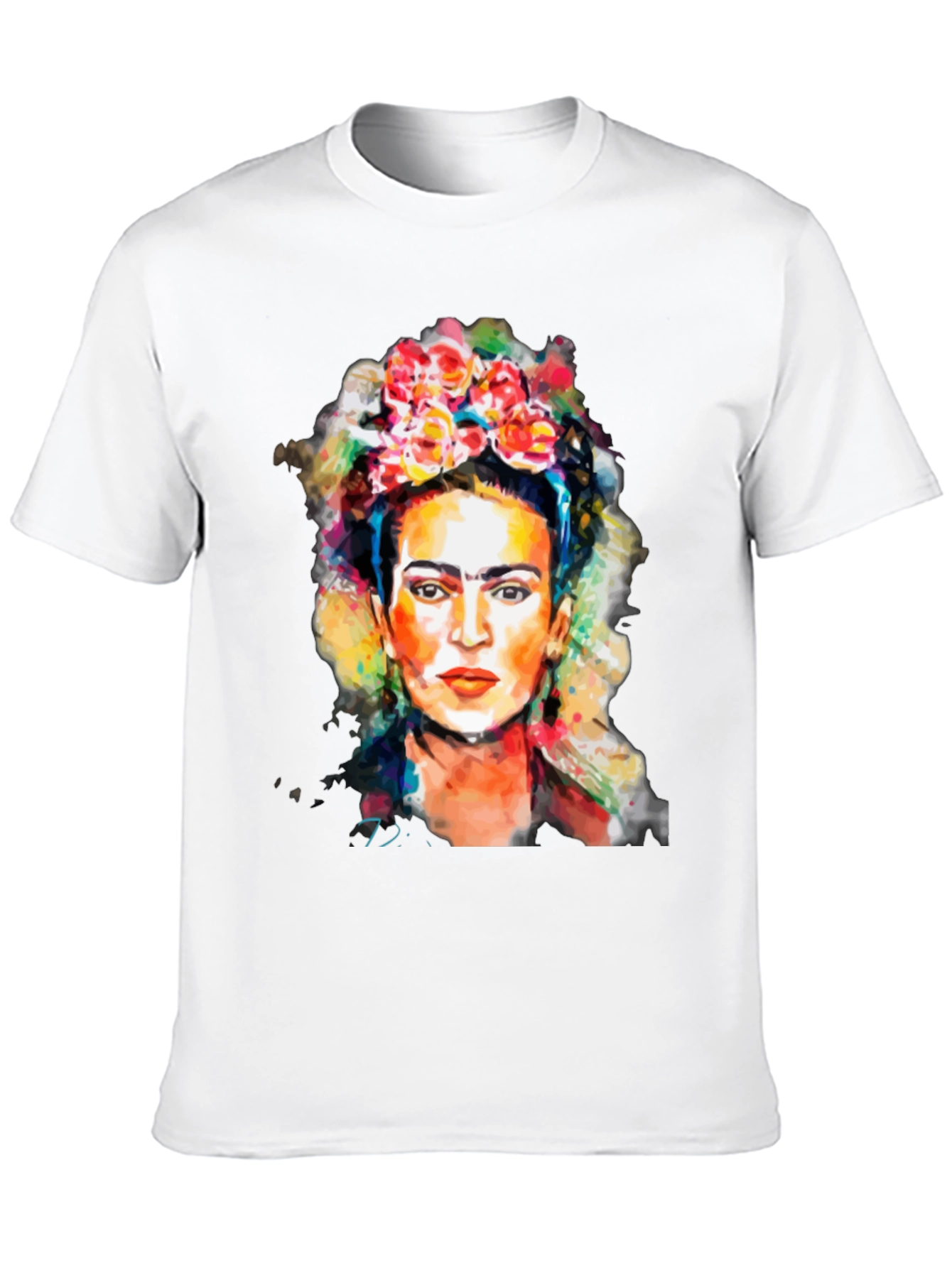 Frida Kahlo Graphic Tee - Artistic Black T-Shirt