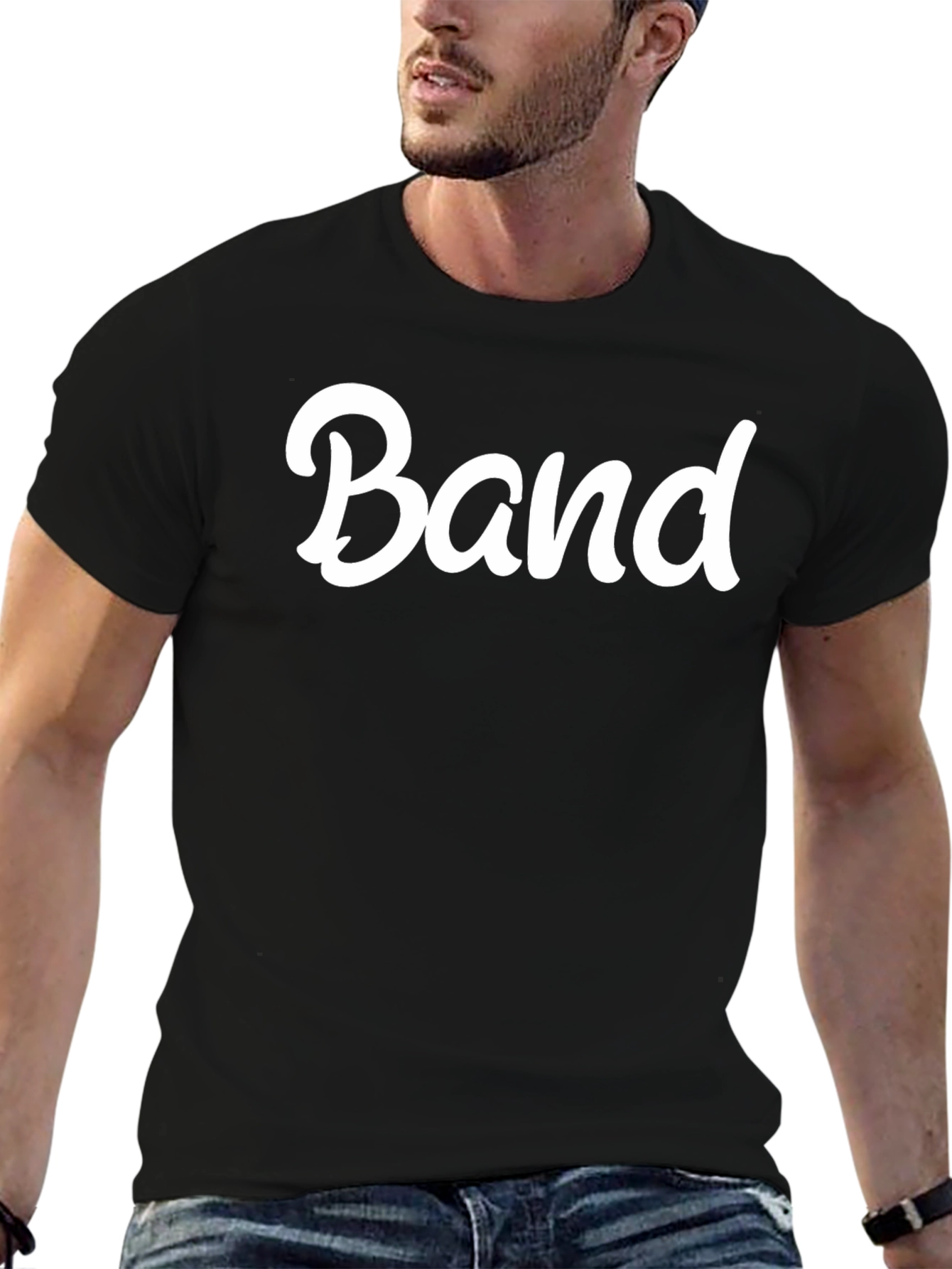 Band T-Shirt - Casual Graphic Tee