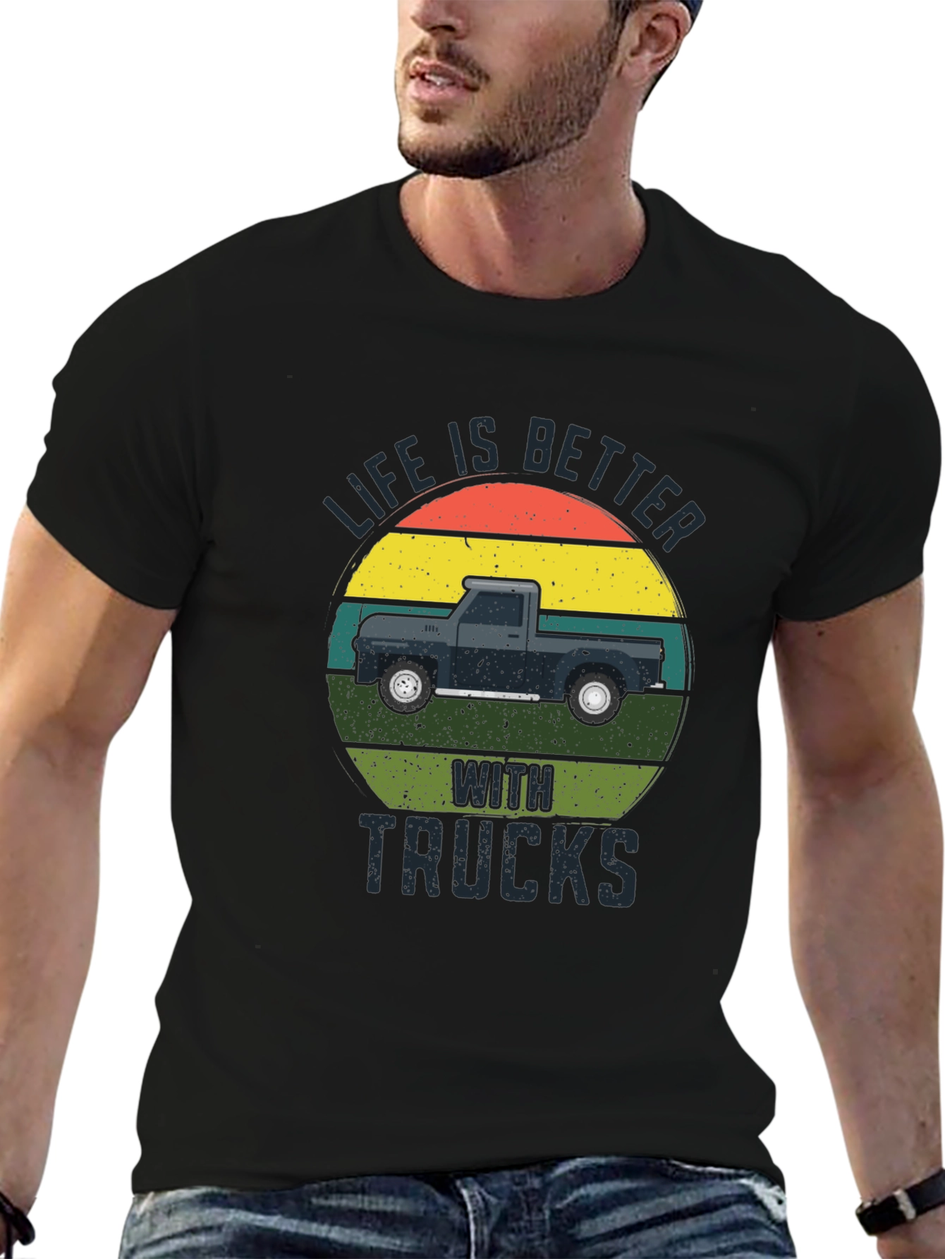 Life is Better with Trucks Graphic Tee