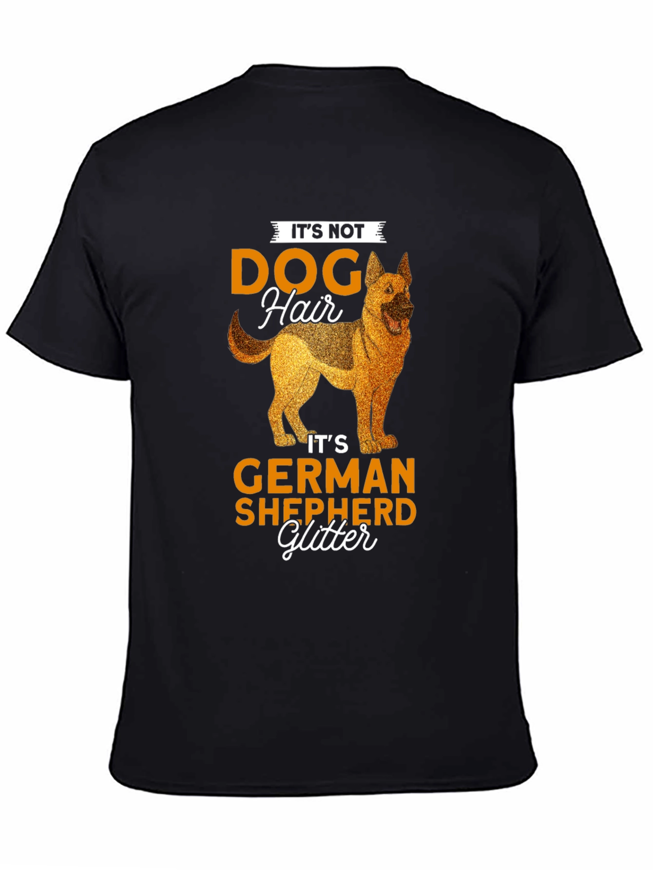 German Shepherd Glitter Dog T-Shirt