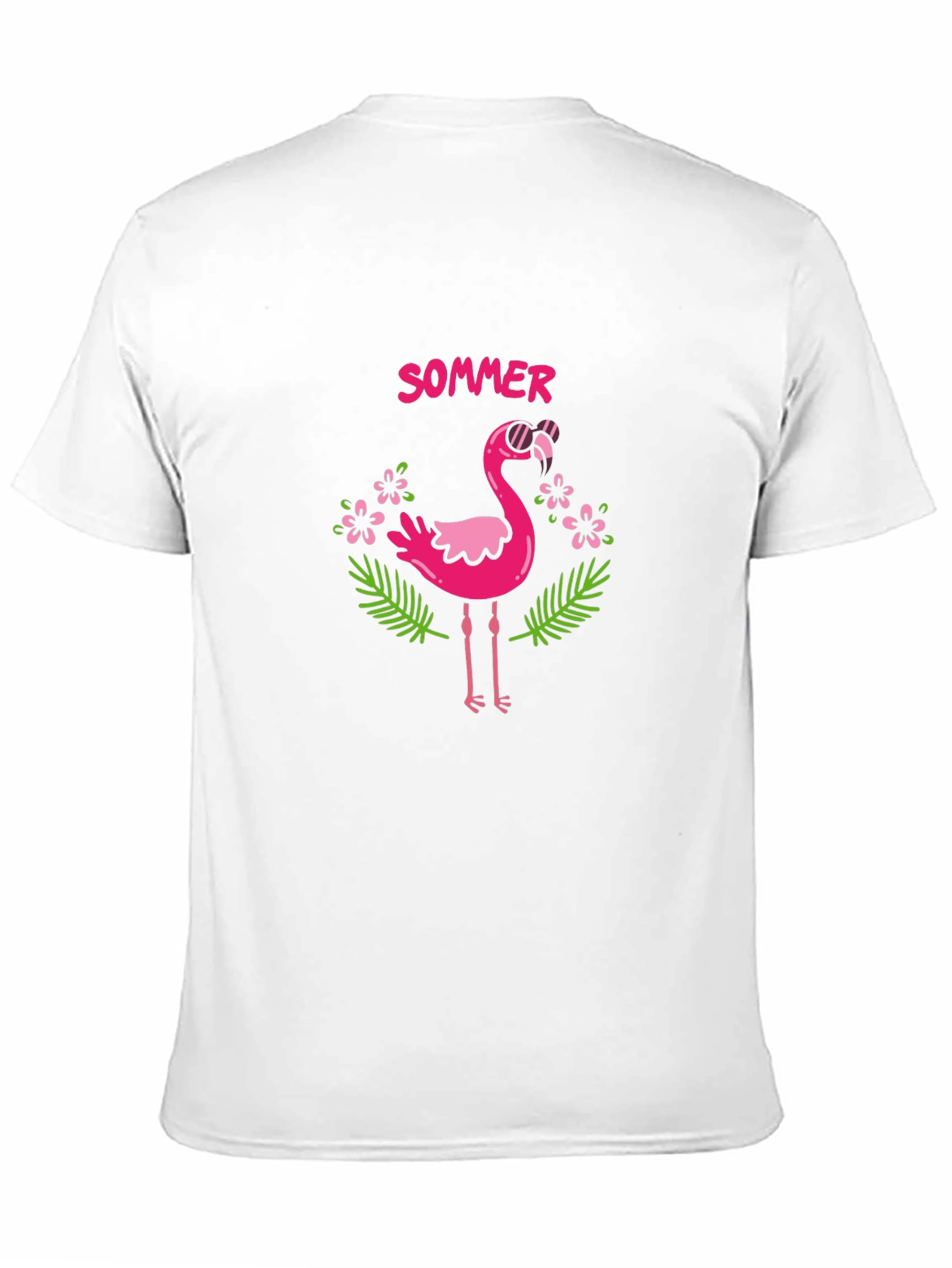 Summer Flamingo T-Shirt - Tropical Style