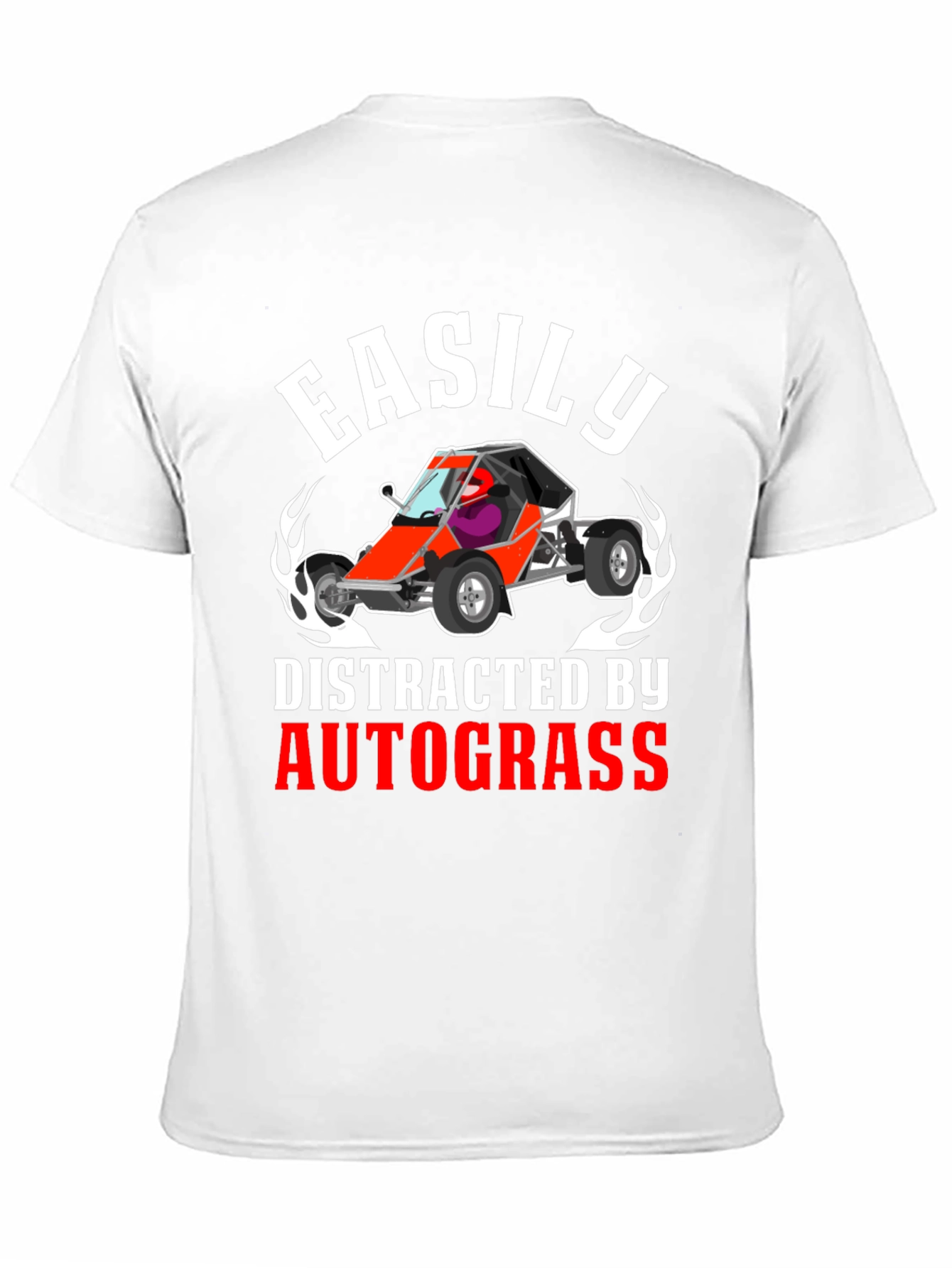 Easily Distracted By Autograss Racing T-Shirt