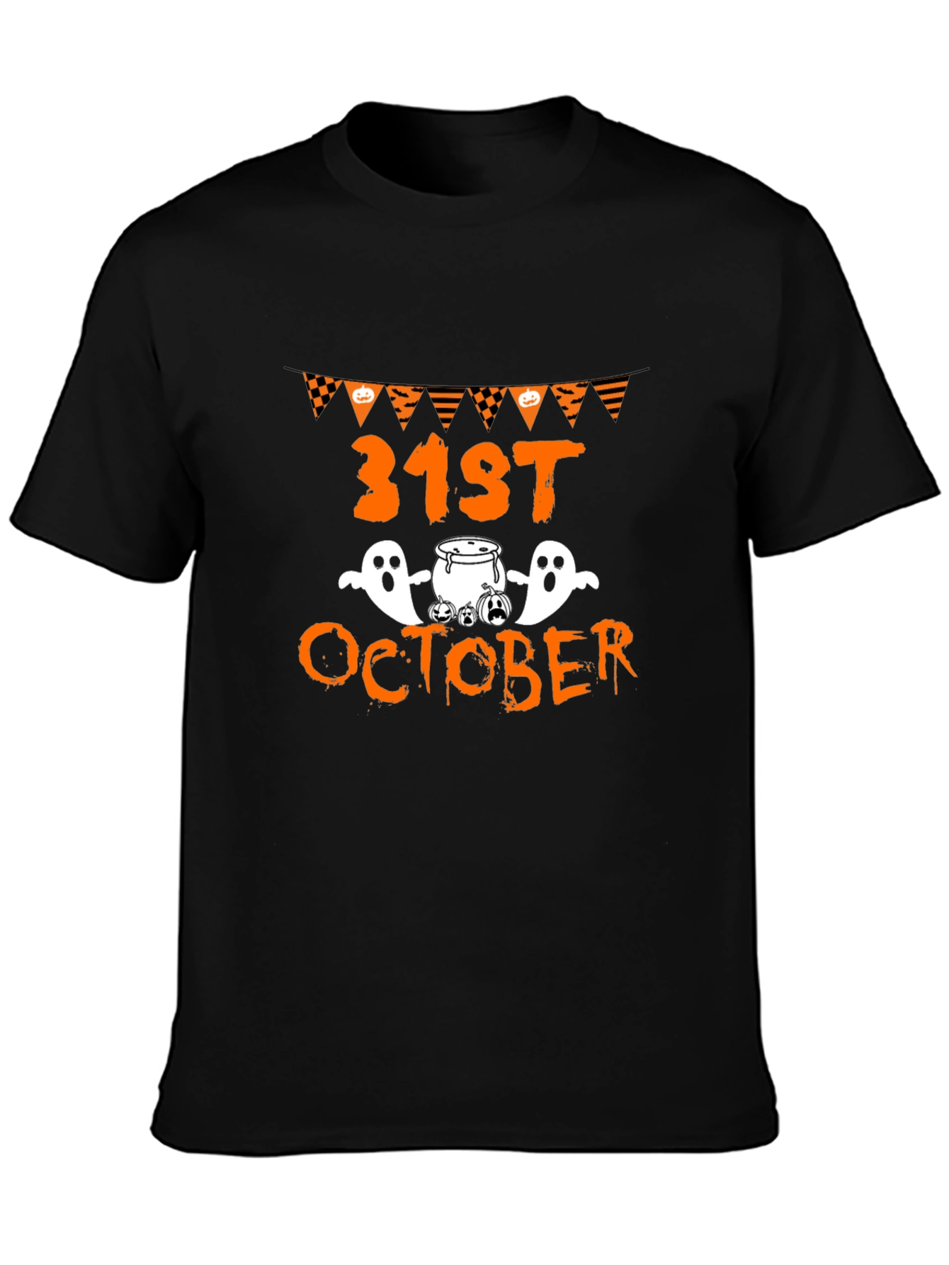 Halloween 31st October Black T-Shirt