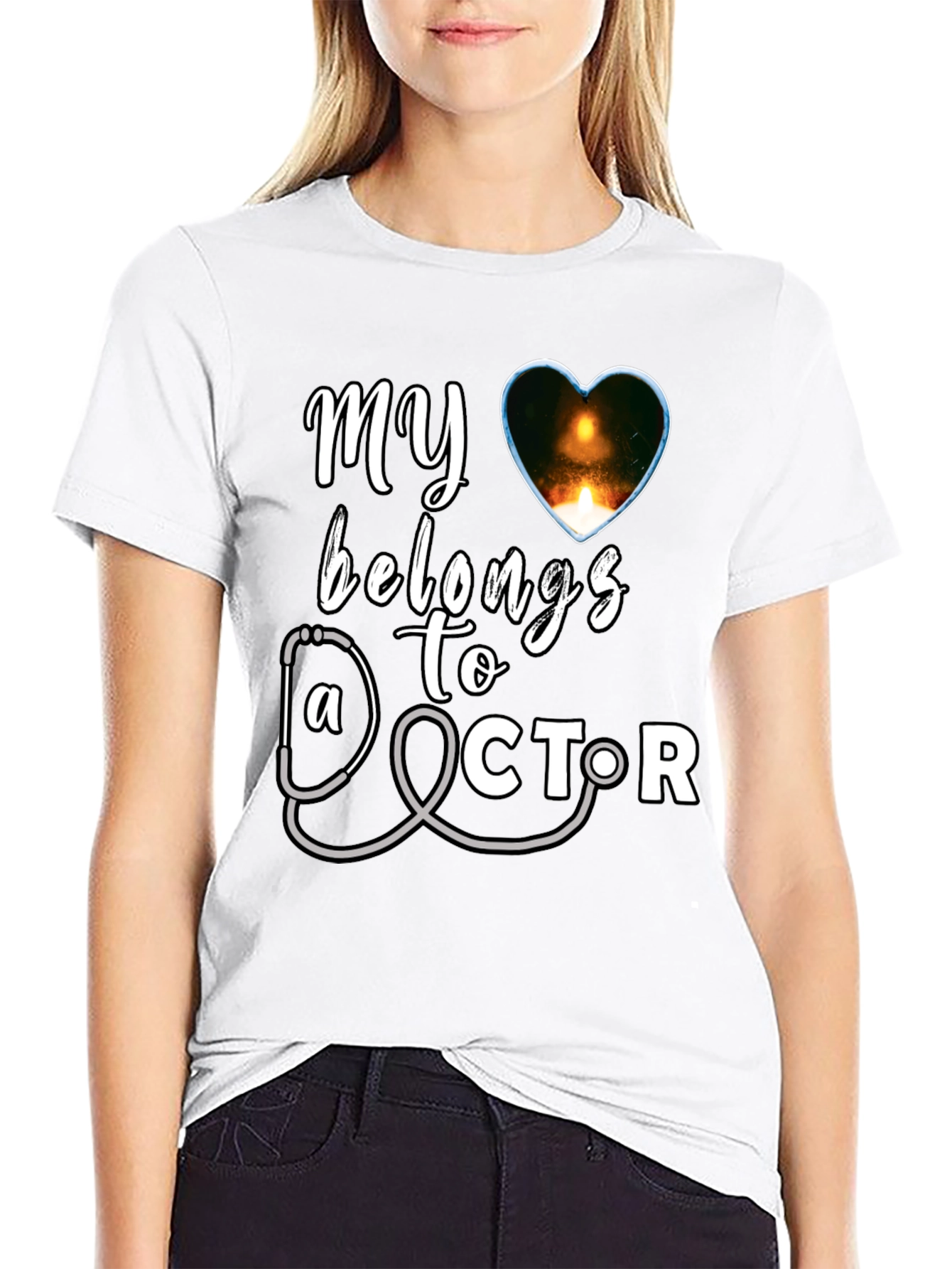 My Heart Belongs to a Doctor T-Shirt