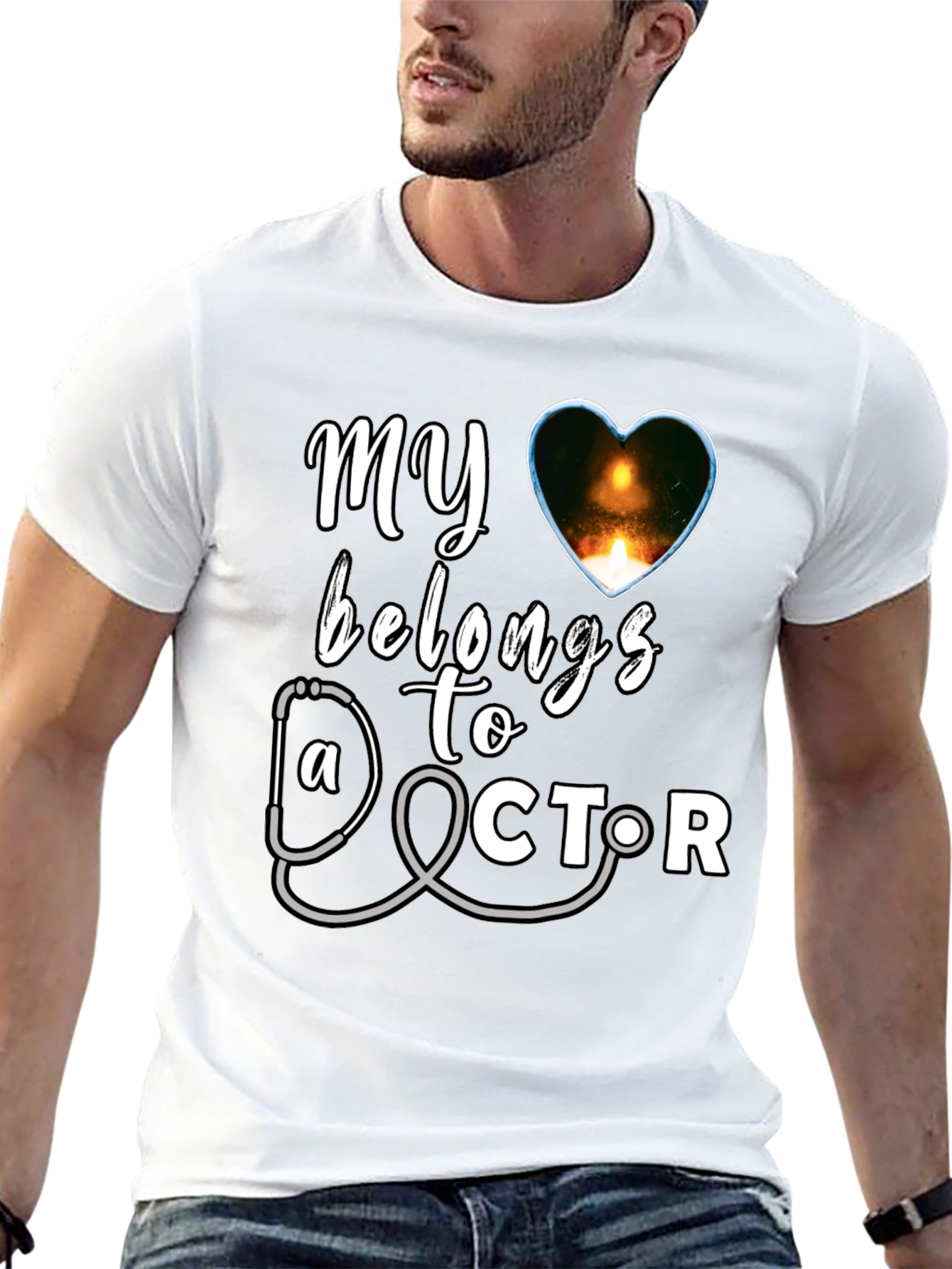 My Heart Belongs to a Doctor T-Shirt