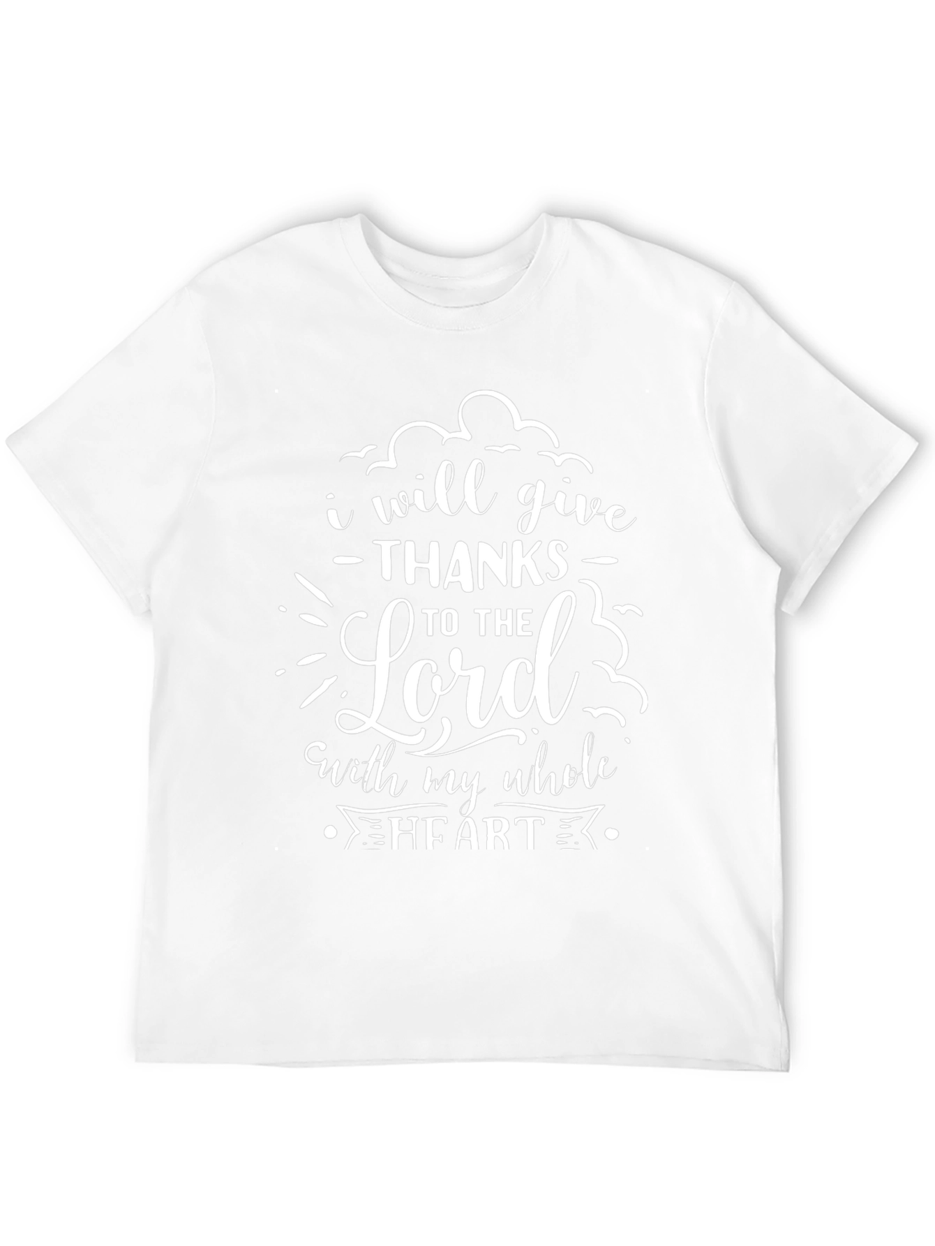 I Will Give Thanks T-Shirt - Christian Apparel