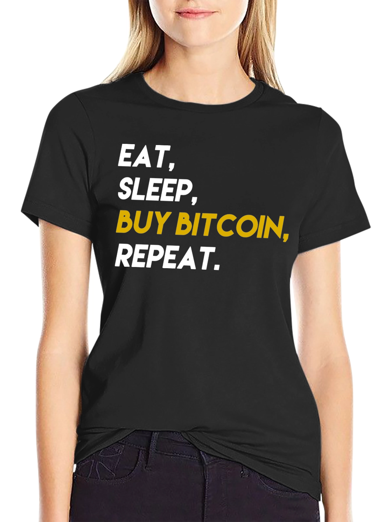Eat Sleep Buy Bitcoin T-Shirt