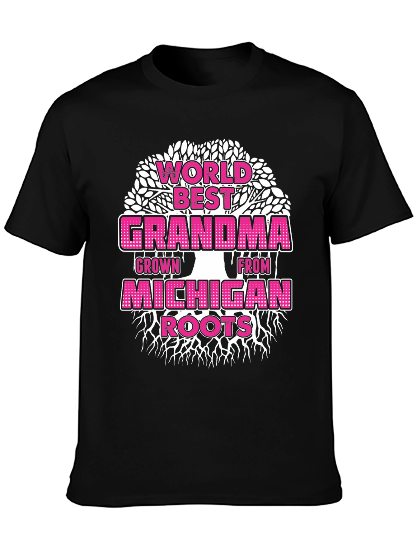 Worlds Best Michigan Grandma T-Shirt