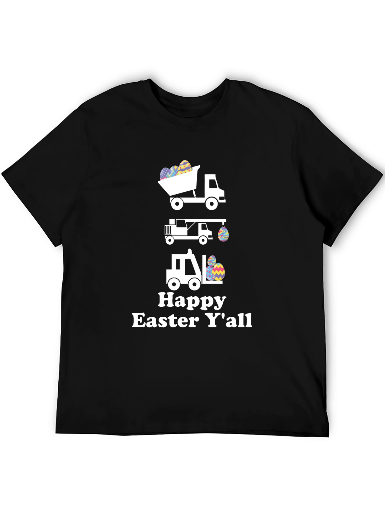 Easter Trucks T-Shirt - Happy Easter Yall