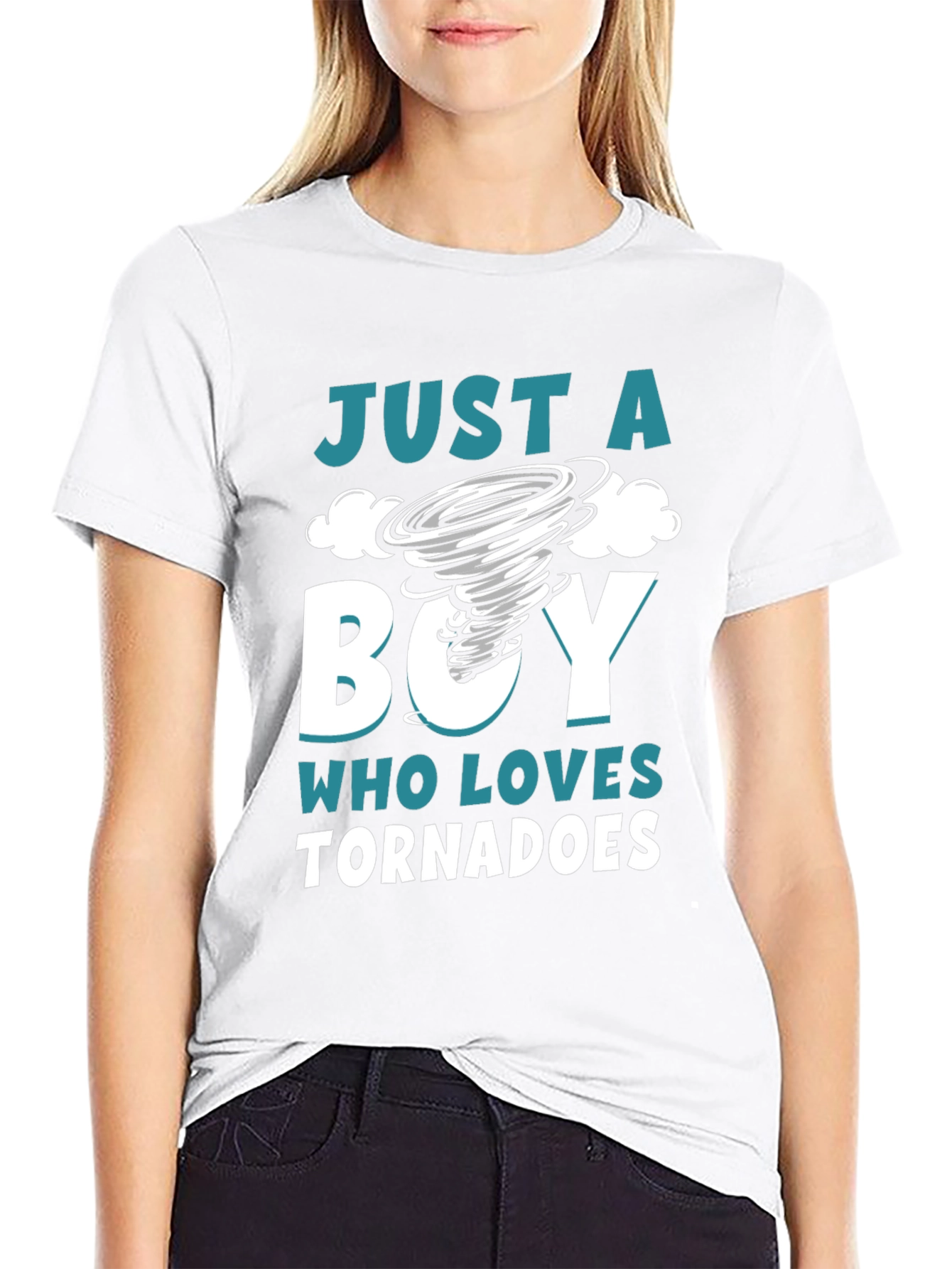 Just A Boy Who Loves Tornadoes T-Shirt