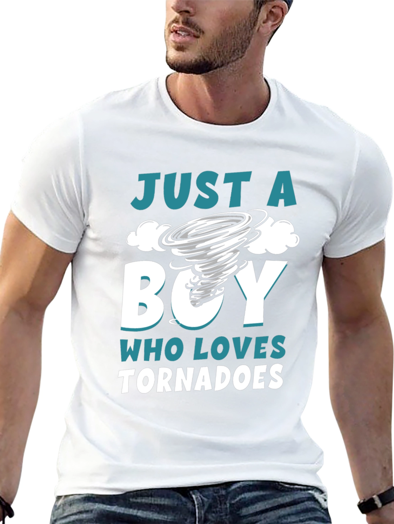 Just A Boy Who Loves Tornadoes T-Shirt