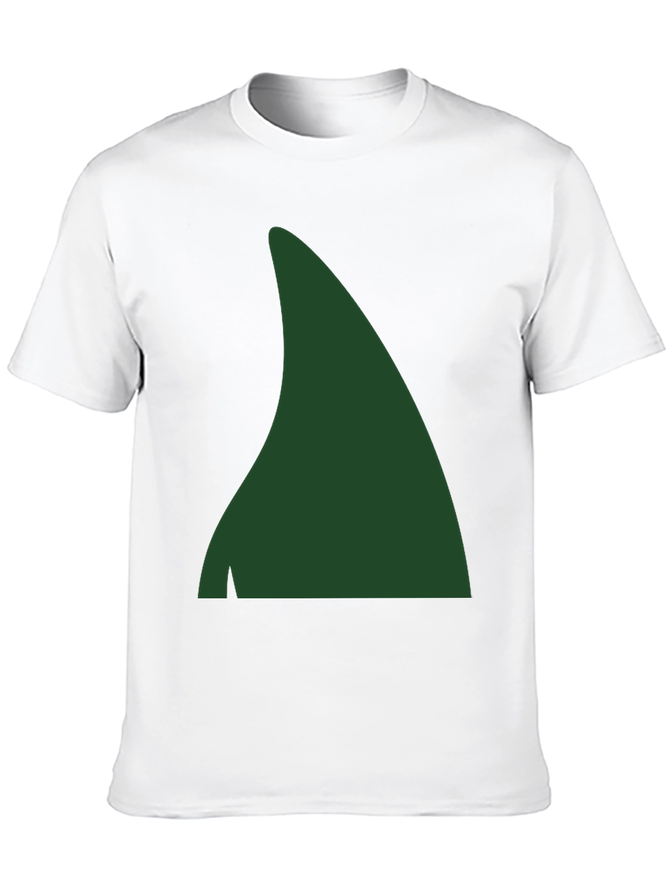 Green Elf Hat Tee - Holiday Festive Shirt