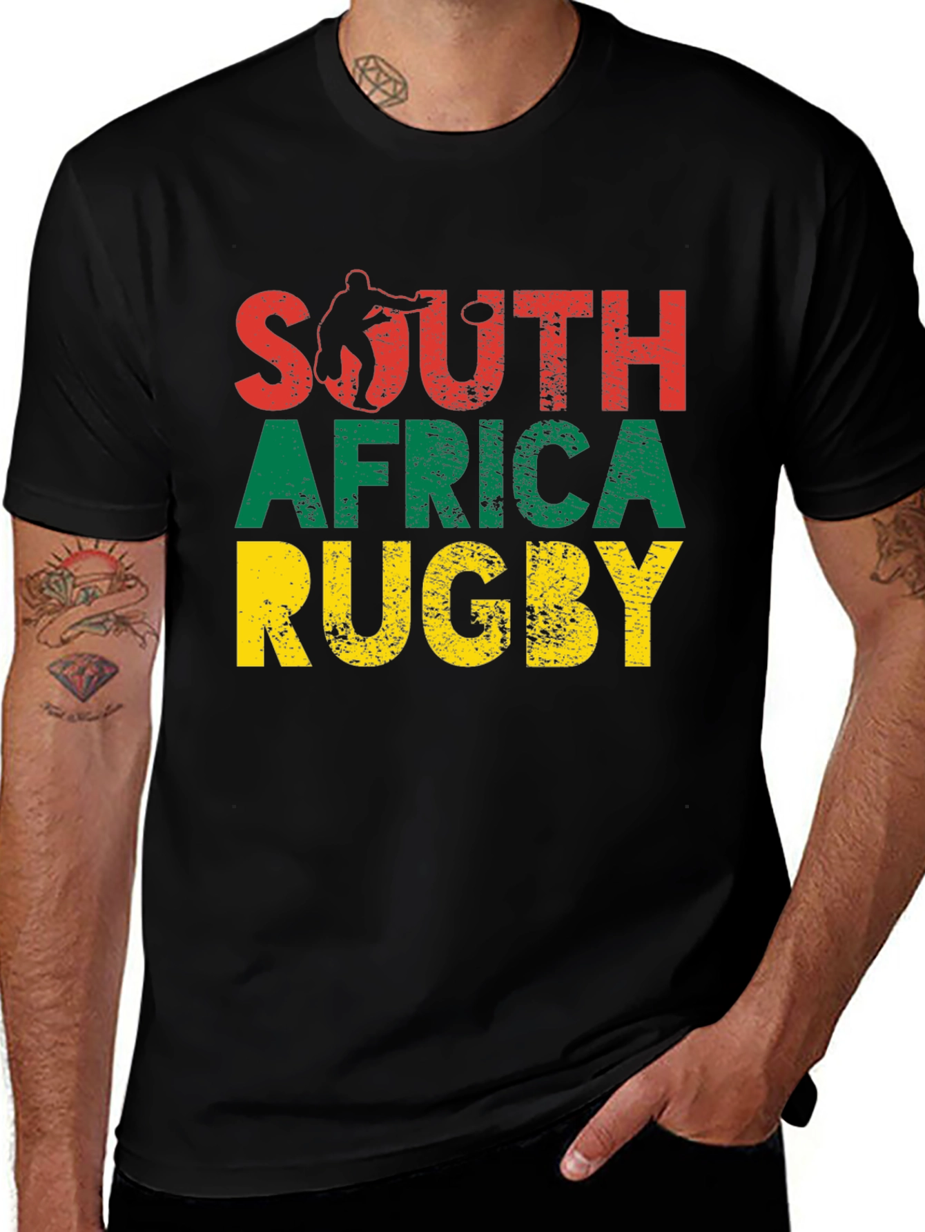 South Africa Rugby T-Shirt - Fan Apparel