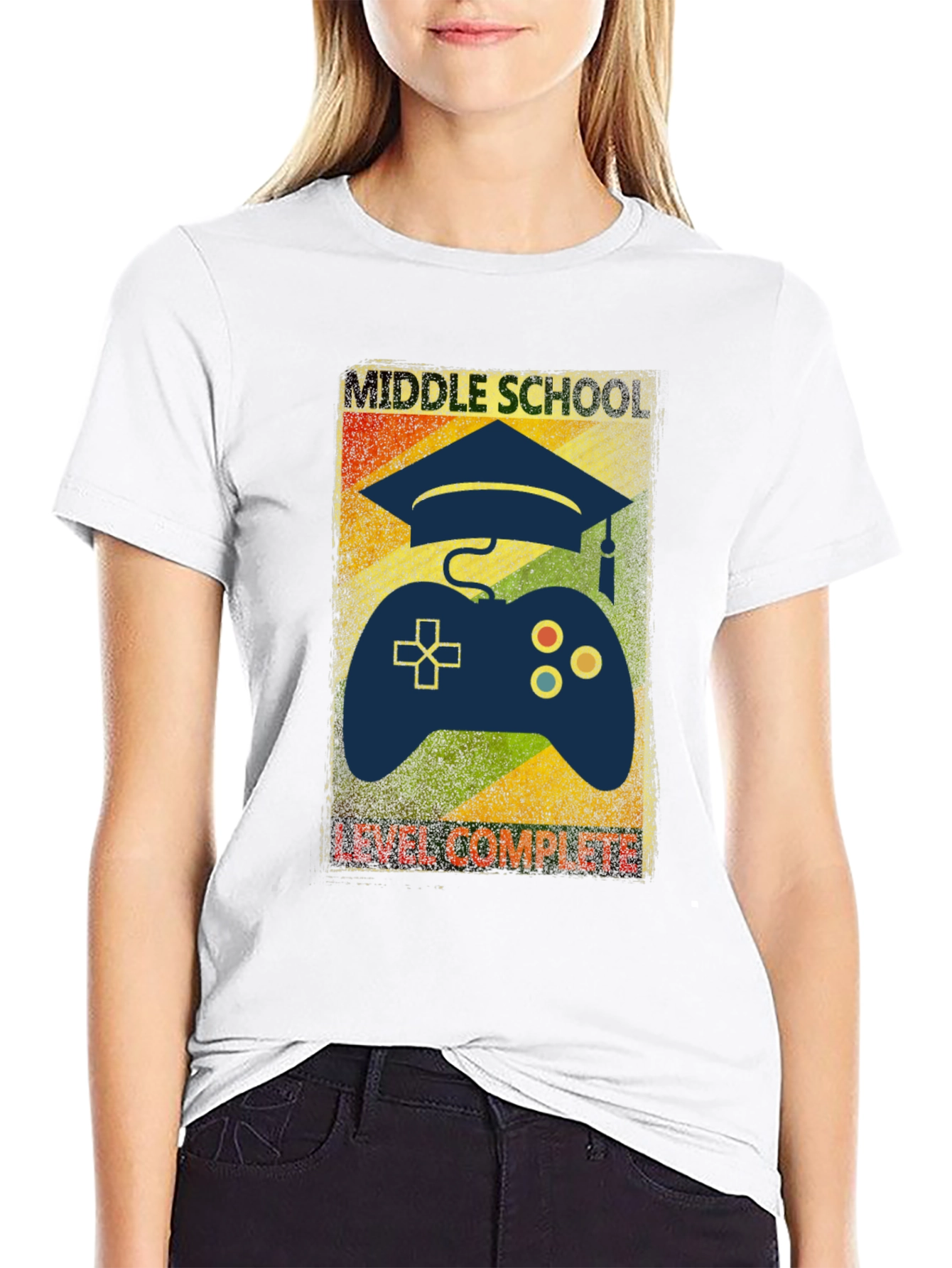 Middle School Graduation Gamer T-Shirt