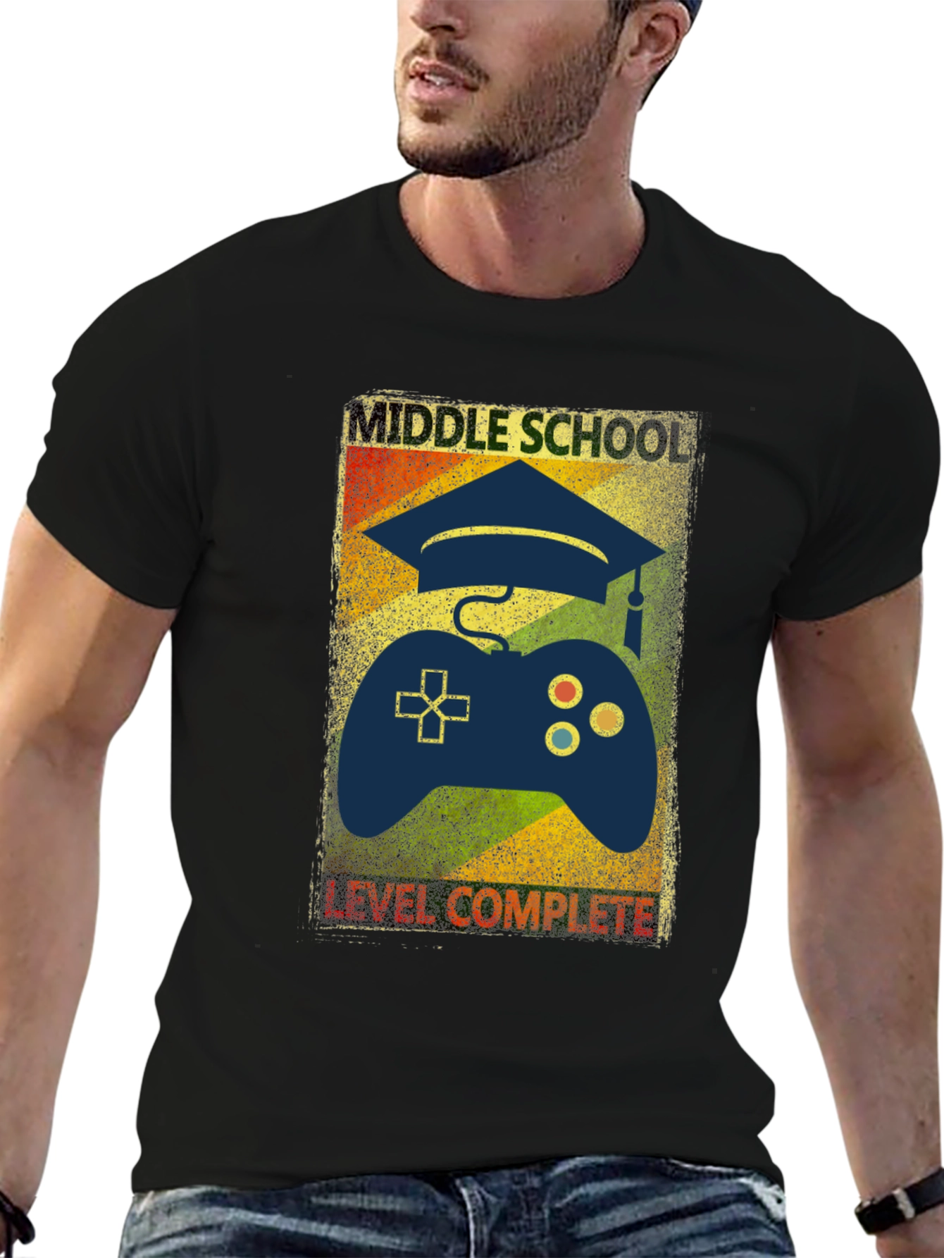 Middle School Graduation Gamer T-Shirt