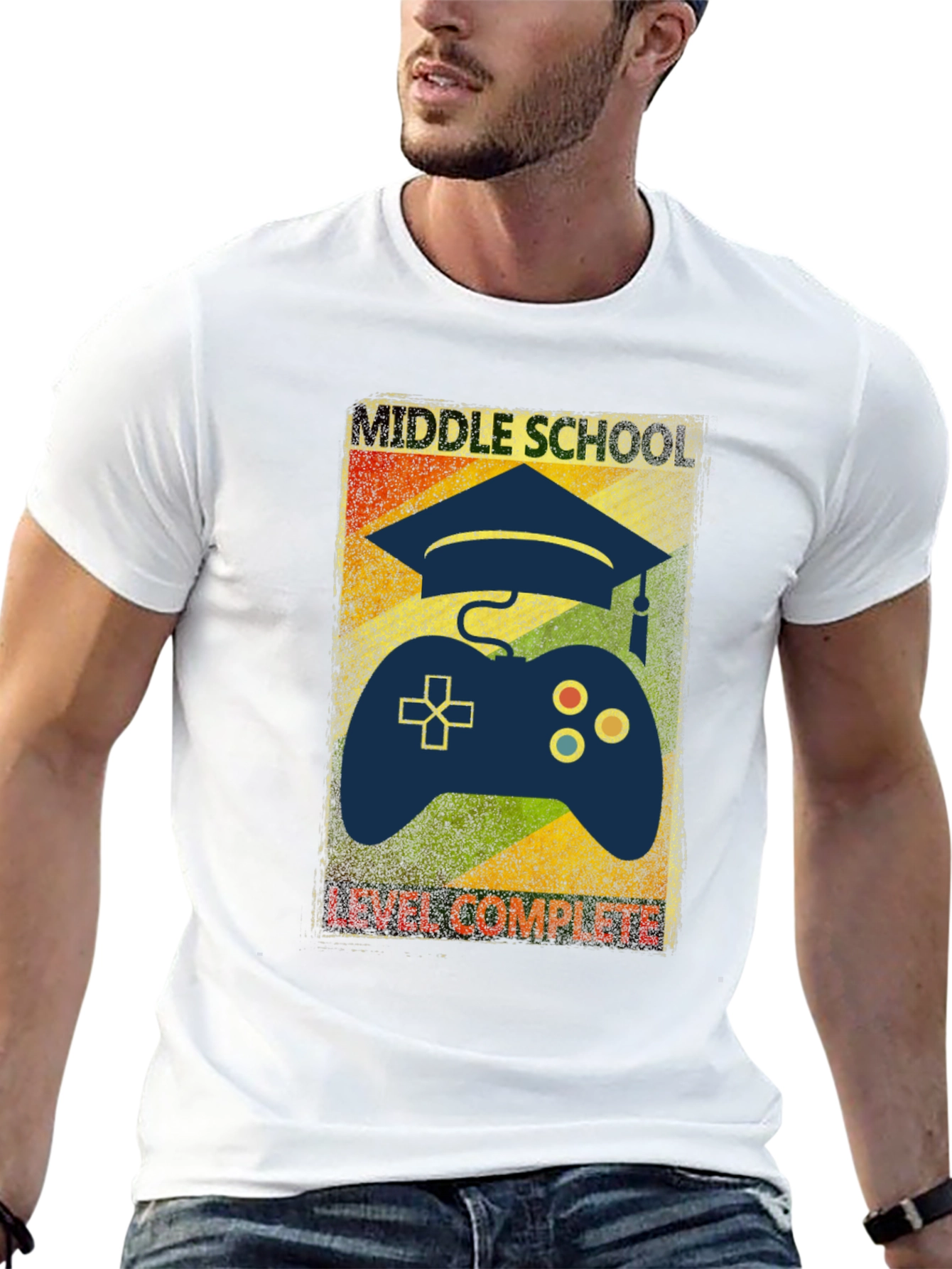 Middle School Graduation Gamer T-Shirt