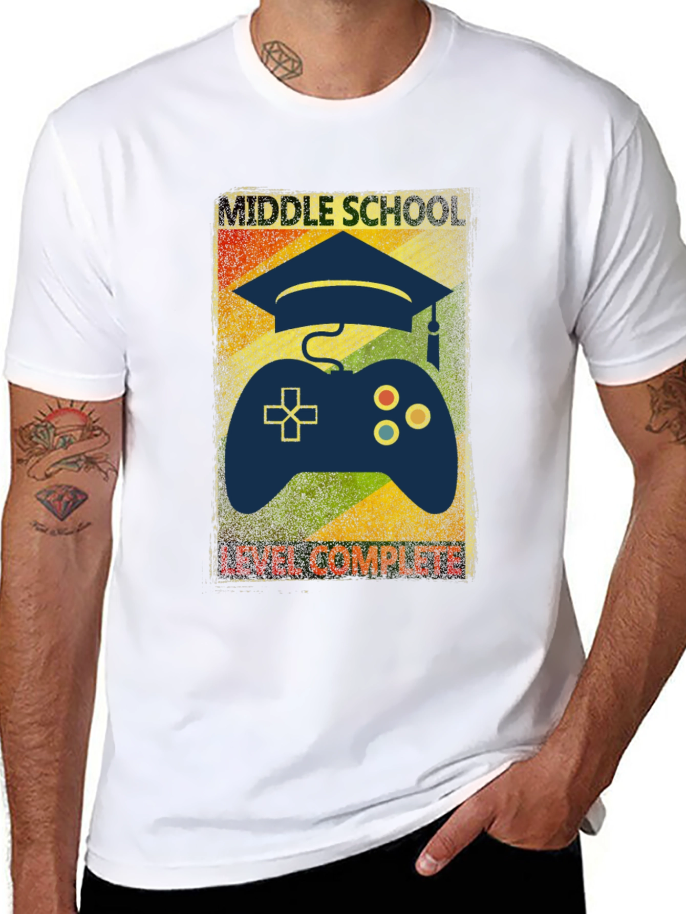 Middle School Graduation Gamer T-Shirt