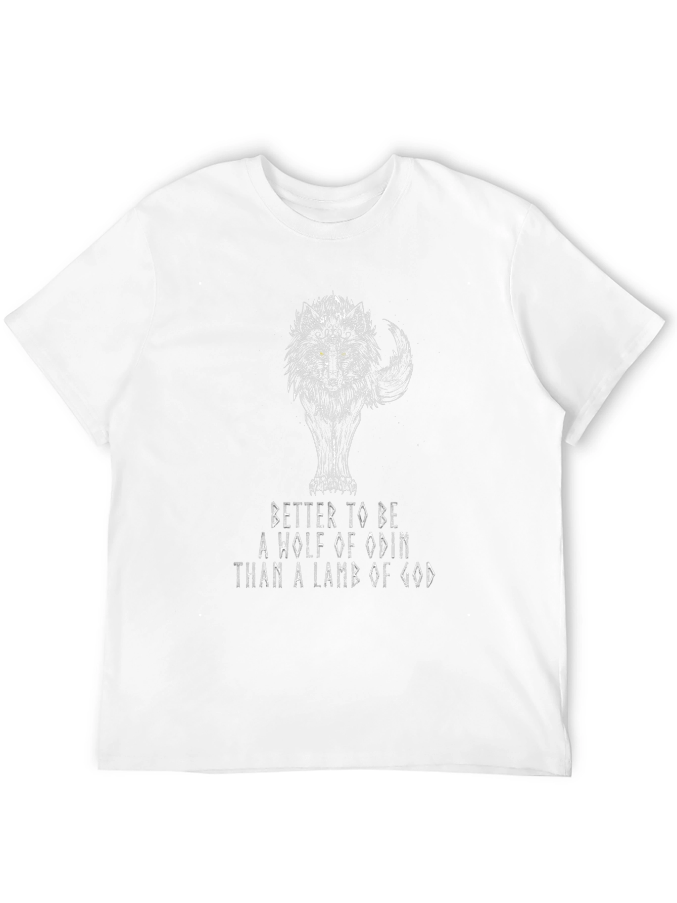Wolf of Odin Graphic T-Shirt - Viking Inspired Design