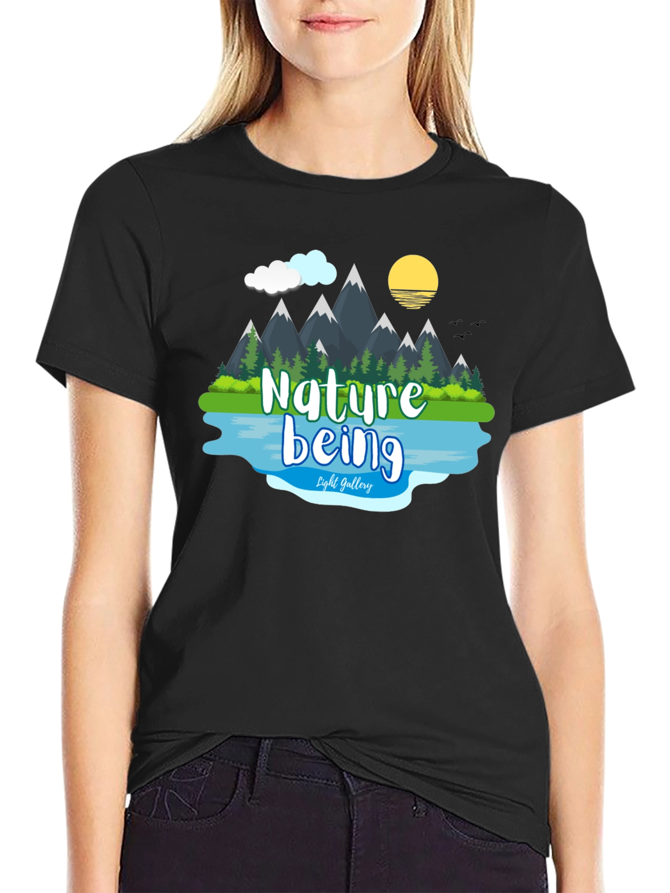 Nature Being Graphic T-Shirt