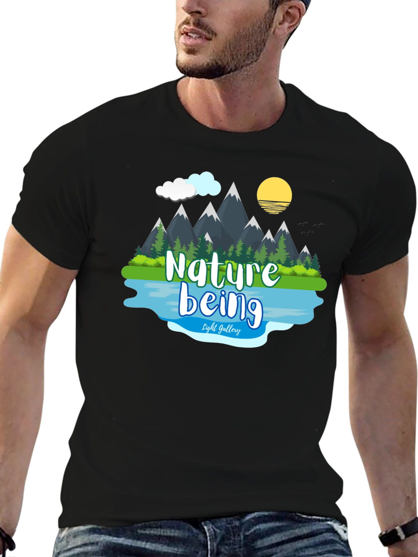 Nature Being Graphic T-Shirt