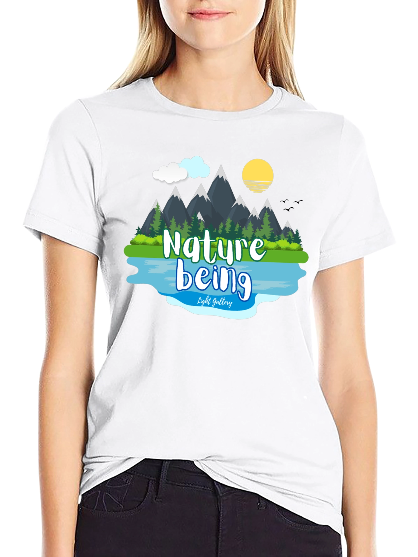 Nature Being Graphic T-Shirt