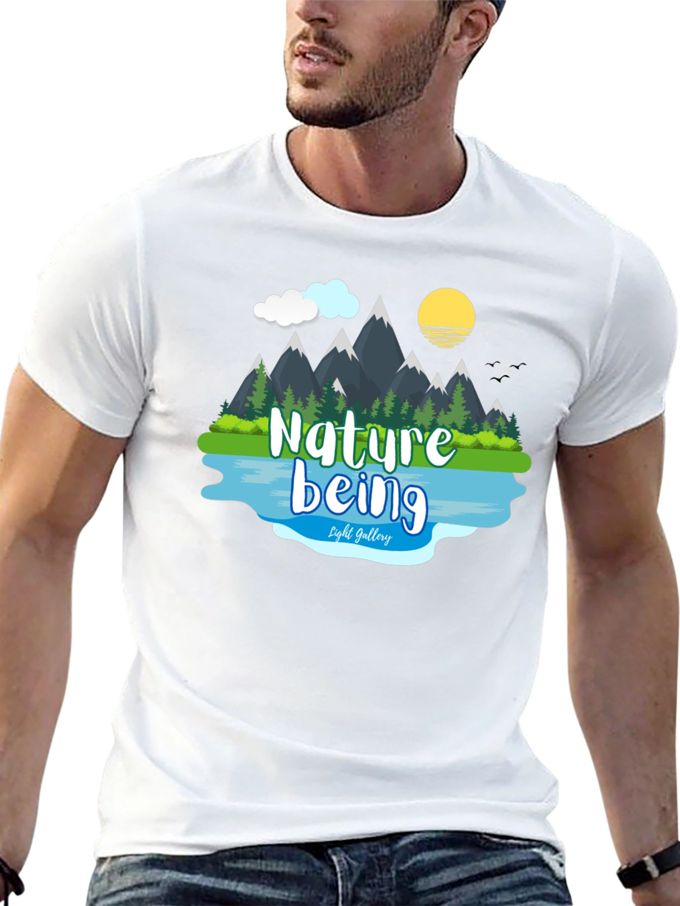 Nature Being Graphic T-Shirt