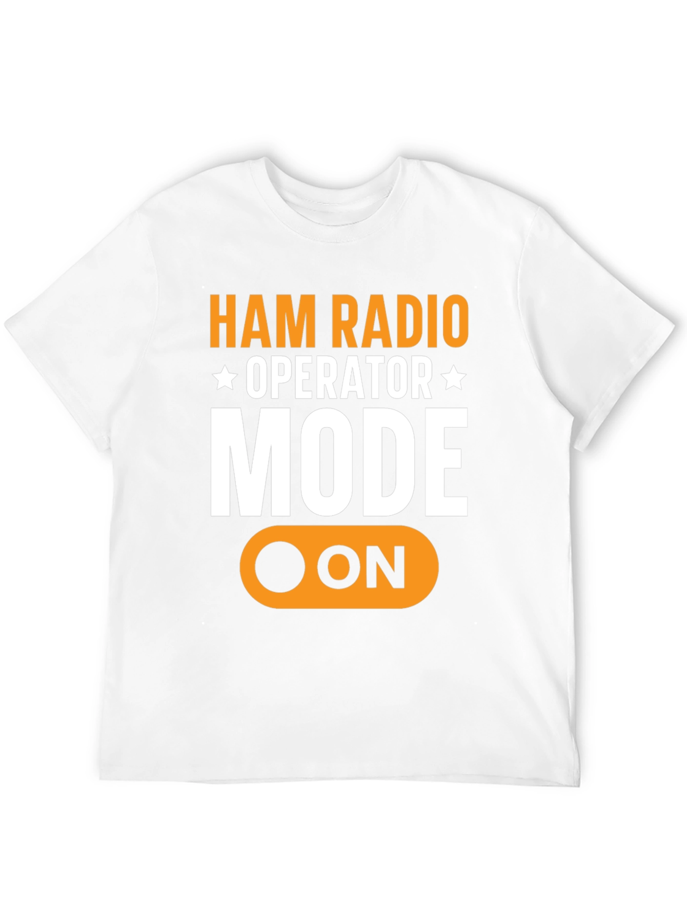 Ham Radio Operator MODE ON Black T-Shirt