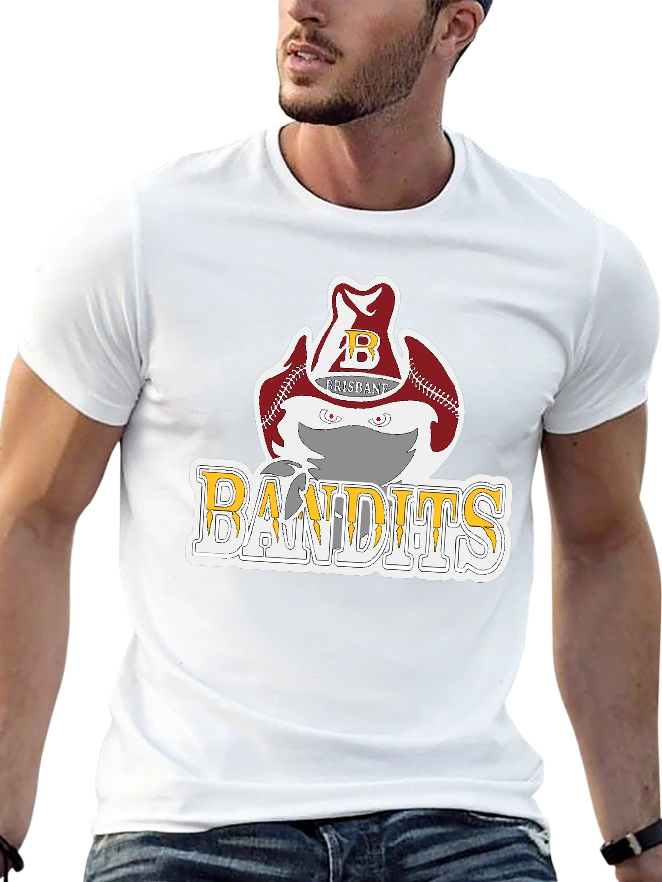 Brisbane Bandits Baseball Graphic T-Shirt
