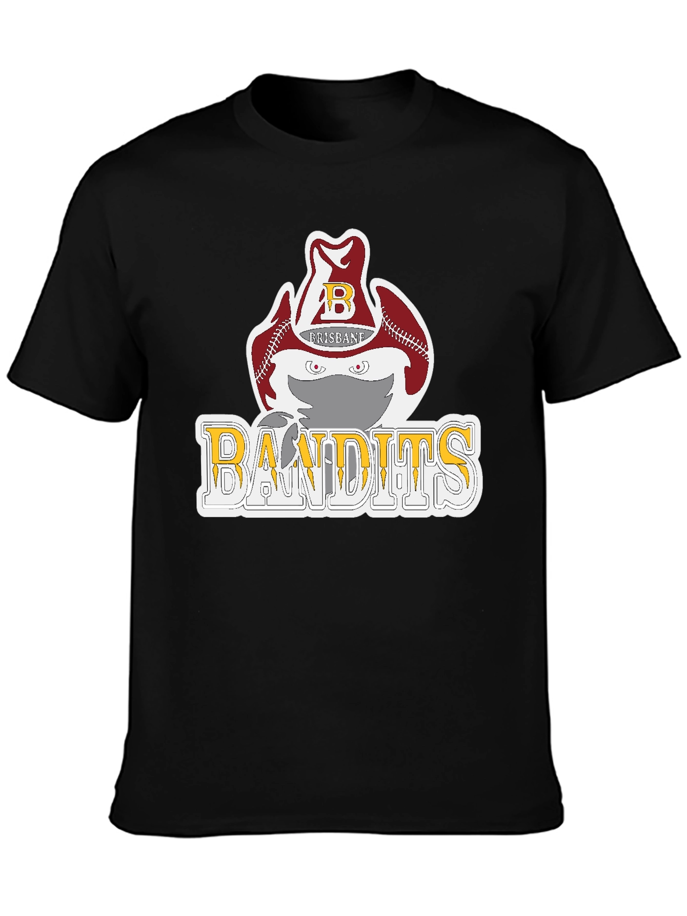 Brisbane Bandits Baseball Graphic T-Shirt