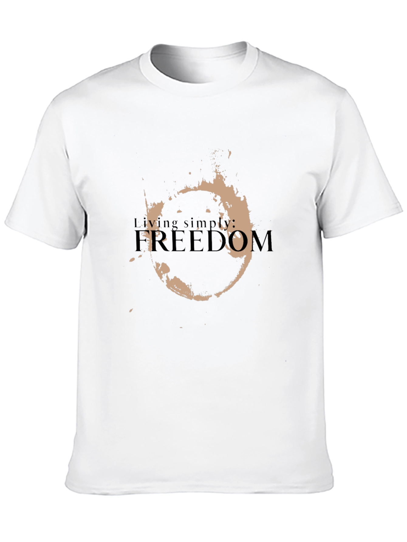 Freedom Graphic Black T-Shirt