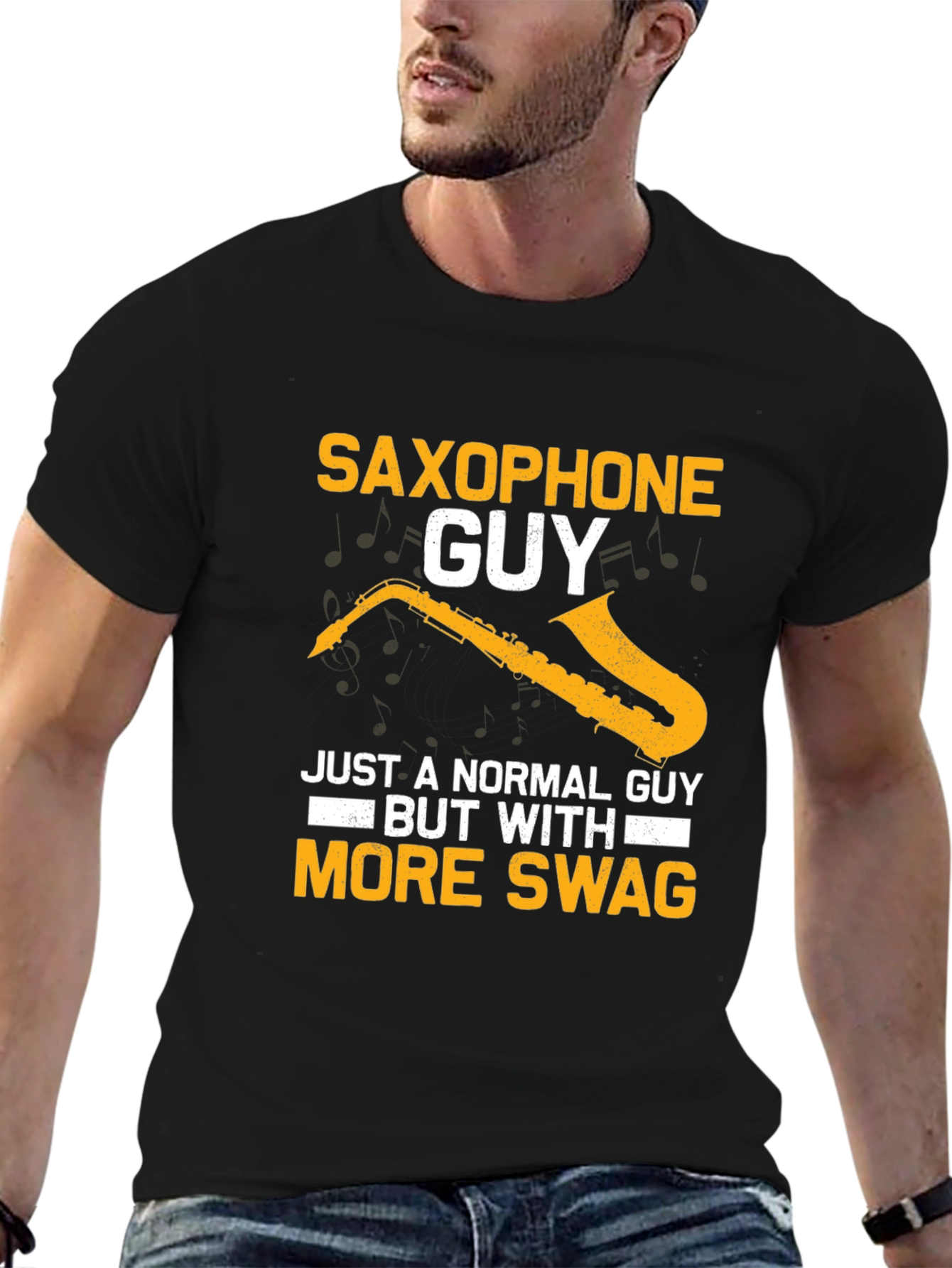 Saxophone Guy T-Shirt - More Swag