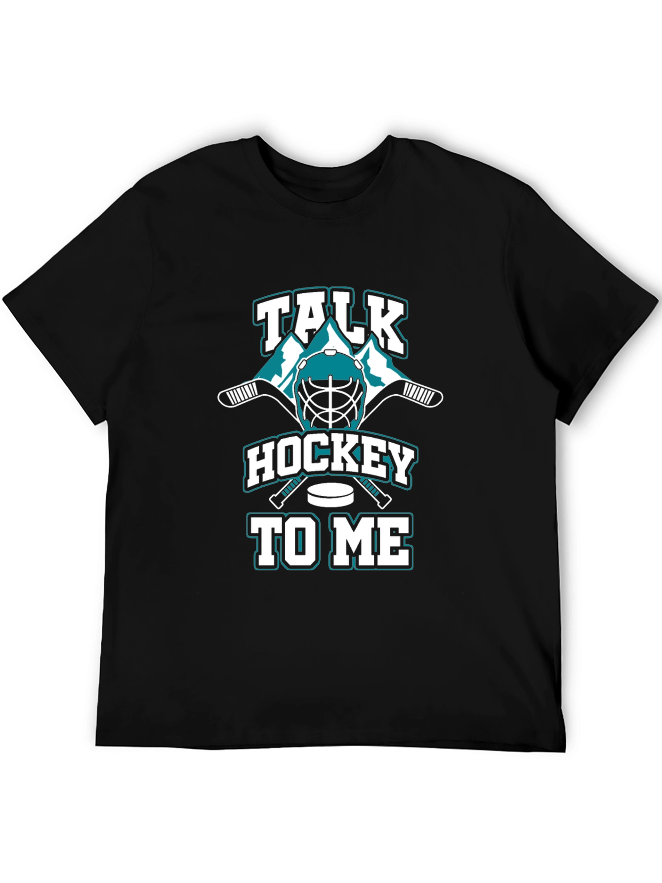 Talk Hockey To Me Graphic T-Shirt