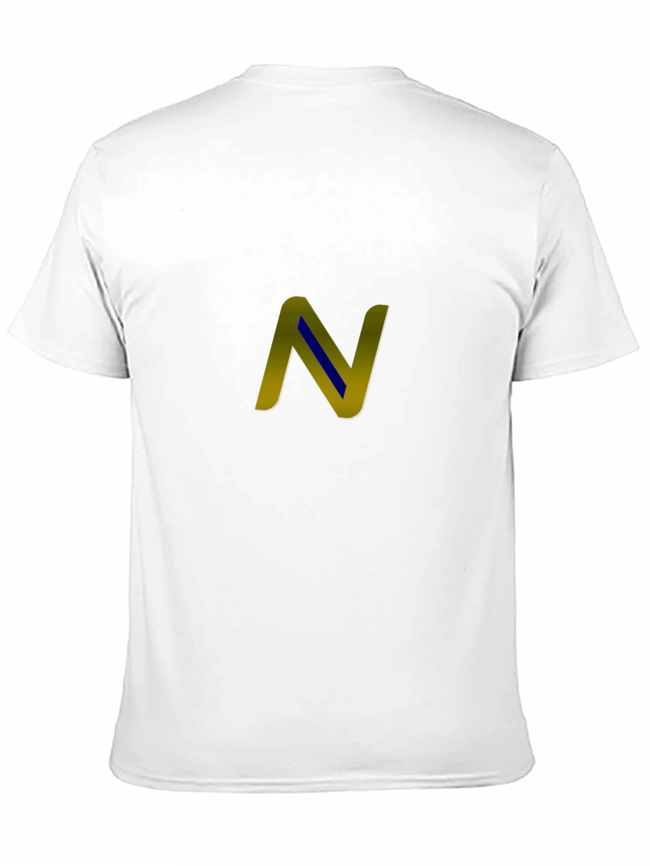 Stylish Black T-Shirt with Unique N Design