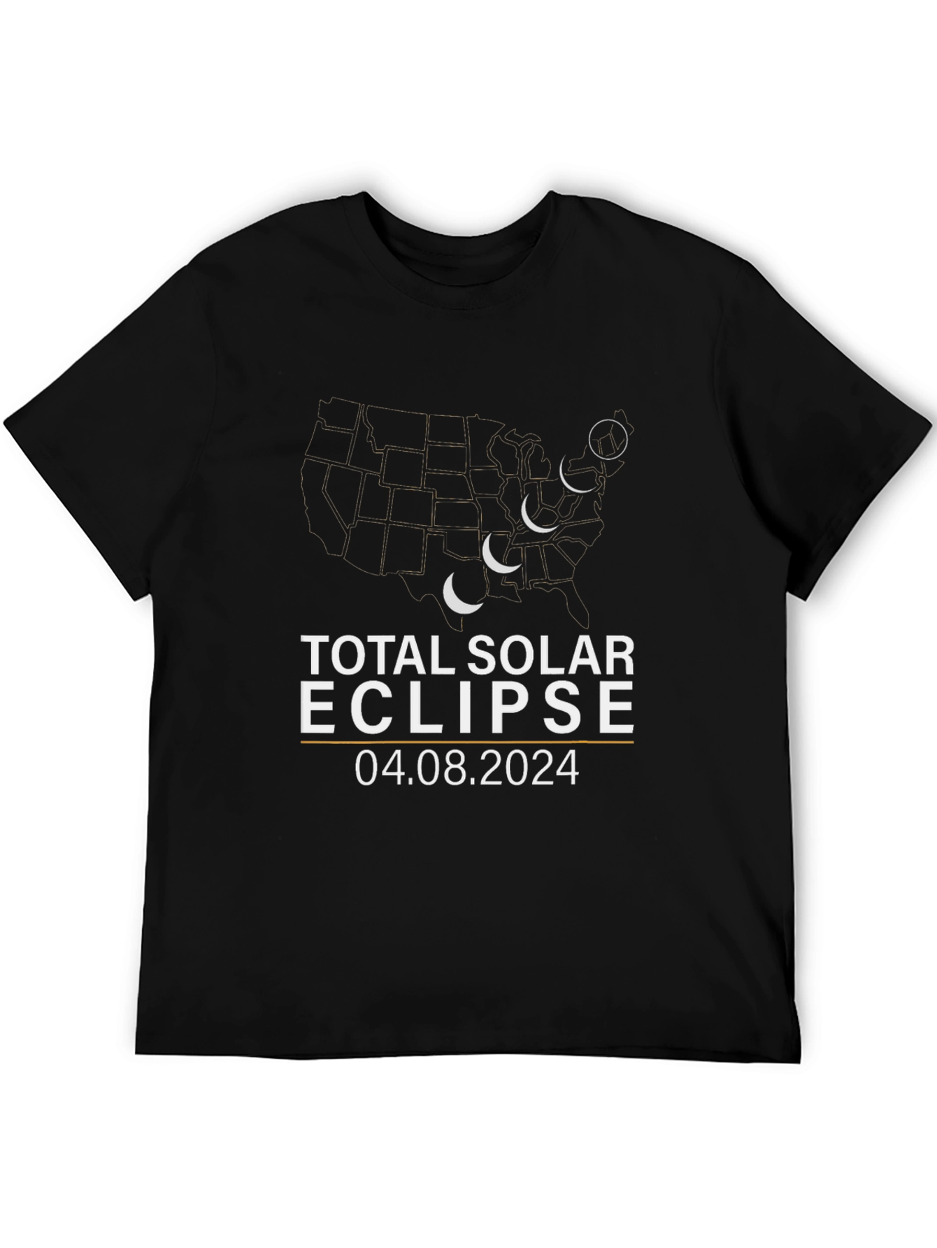 Total Solar Eclipse 2024 Graphic Tee