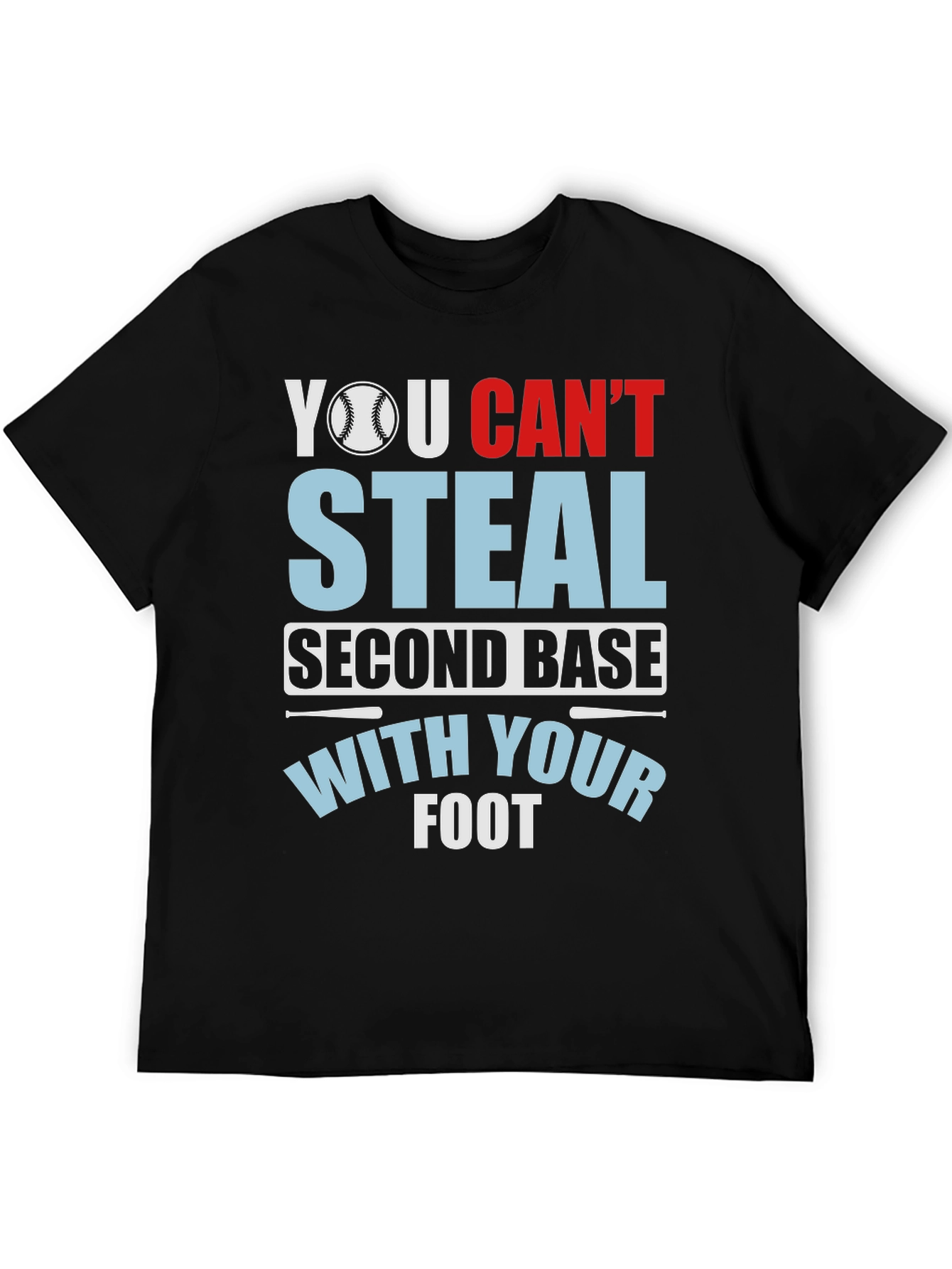 Baseball Steal Second Base T-Shirt