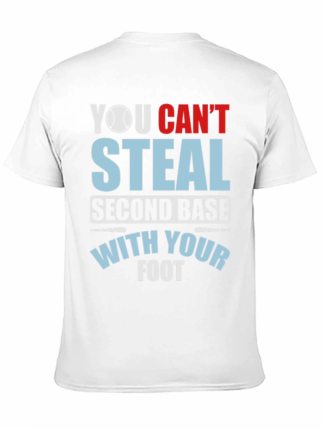 Baseball Steal Second Base T-Shirt