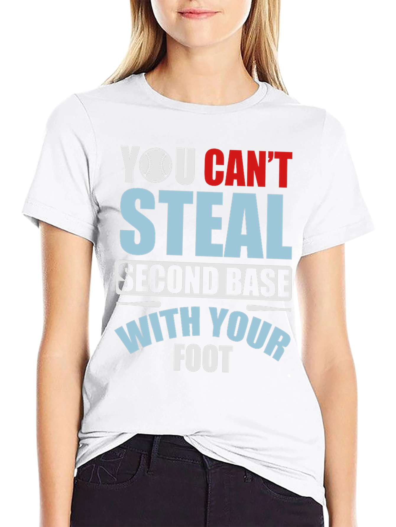 Baseball Steal Second Base T-Shirt