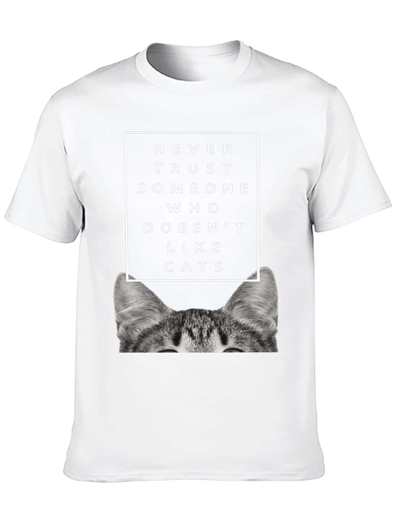 Never Trust Cats T-Shirt