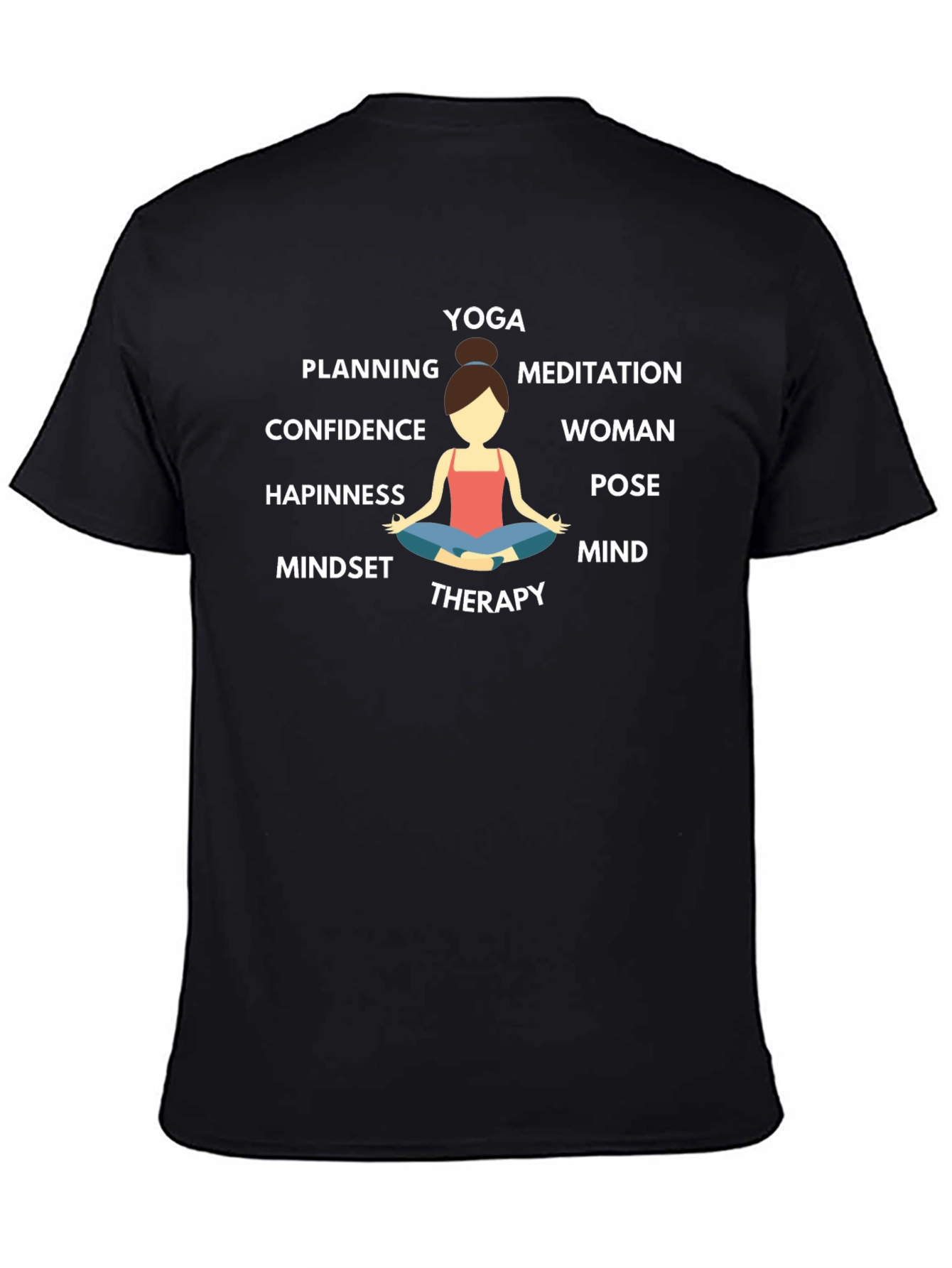 Yoga Woman Meditation T-Shirt