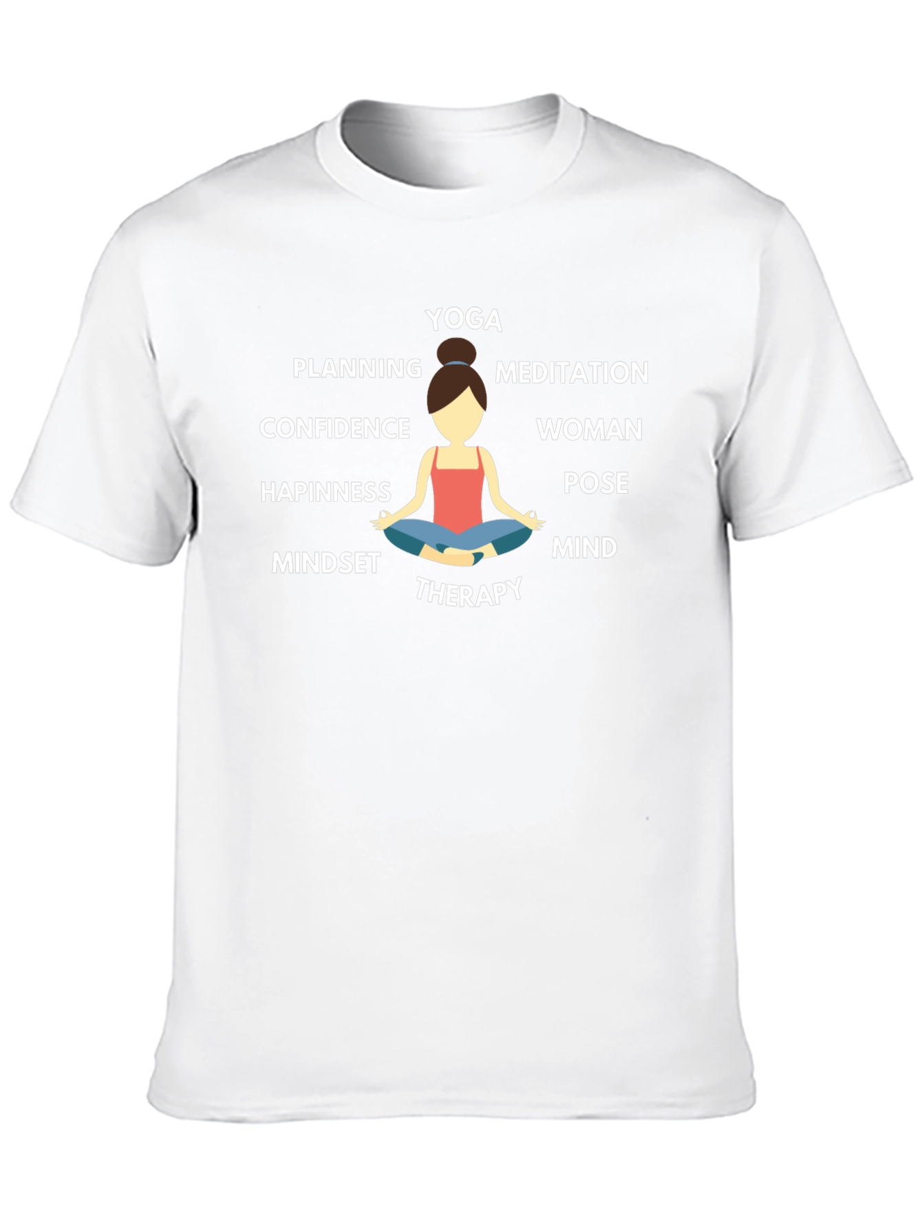 Yoga Woman Meditation T-Shirt