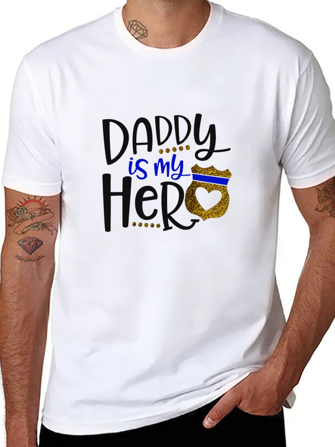 Daddy is My Hero T-Shirt
