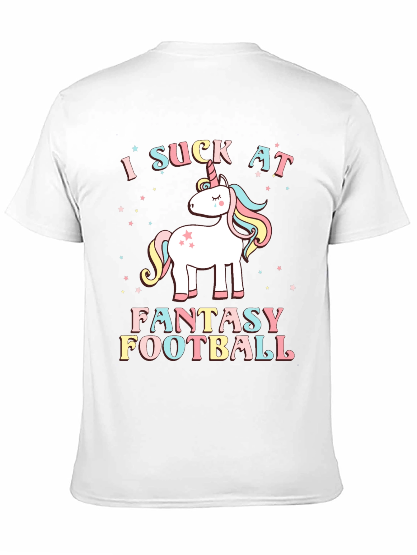 Fantasy Football Unicorn Graphic Tee