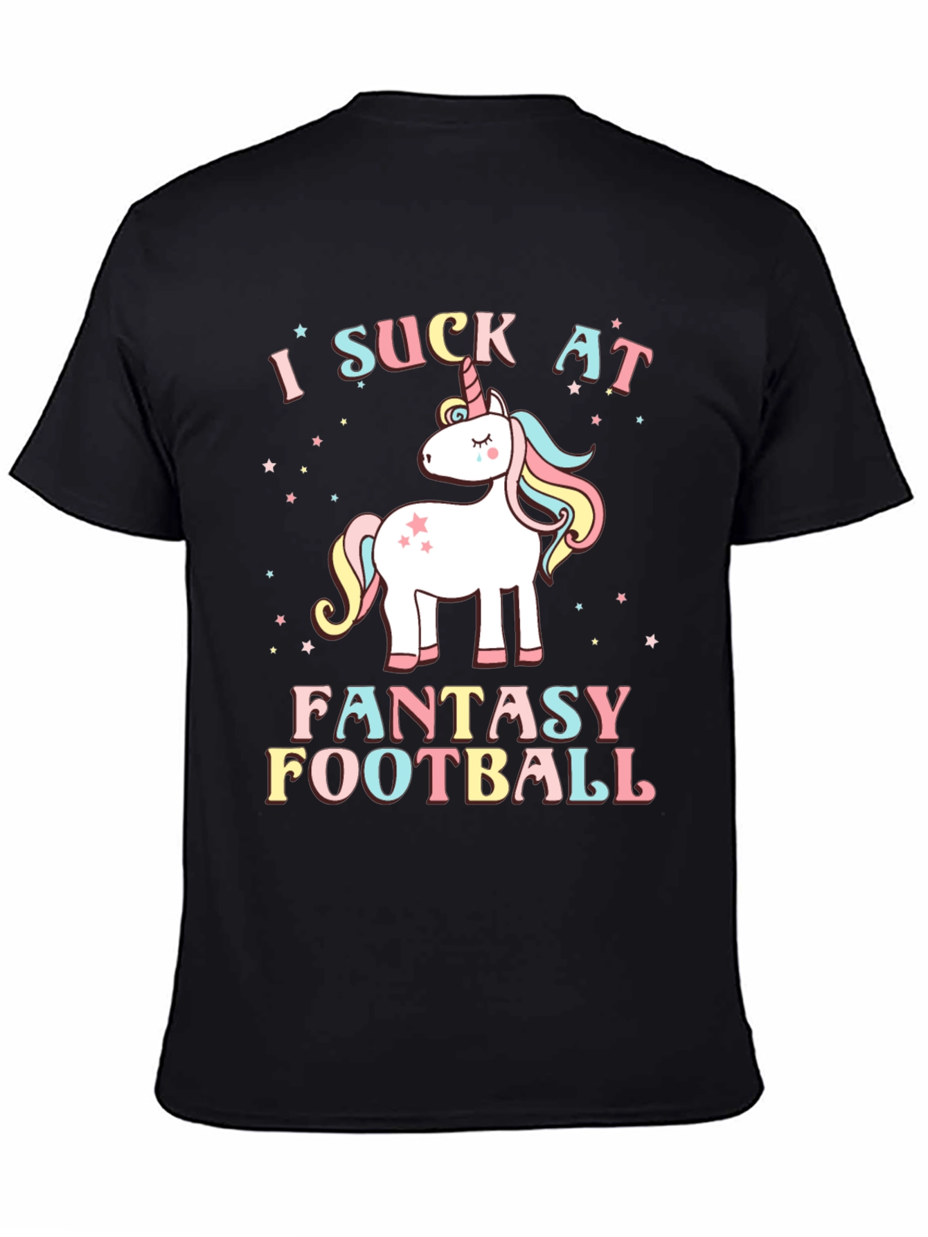 Fantasy Football Unicorn Graphic Tee