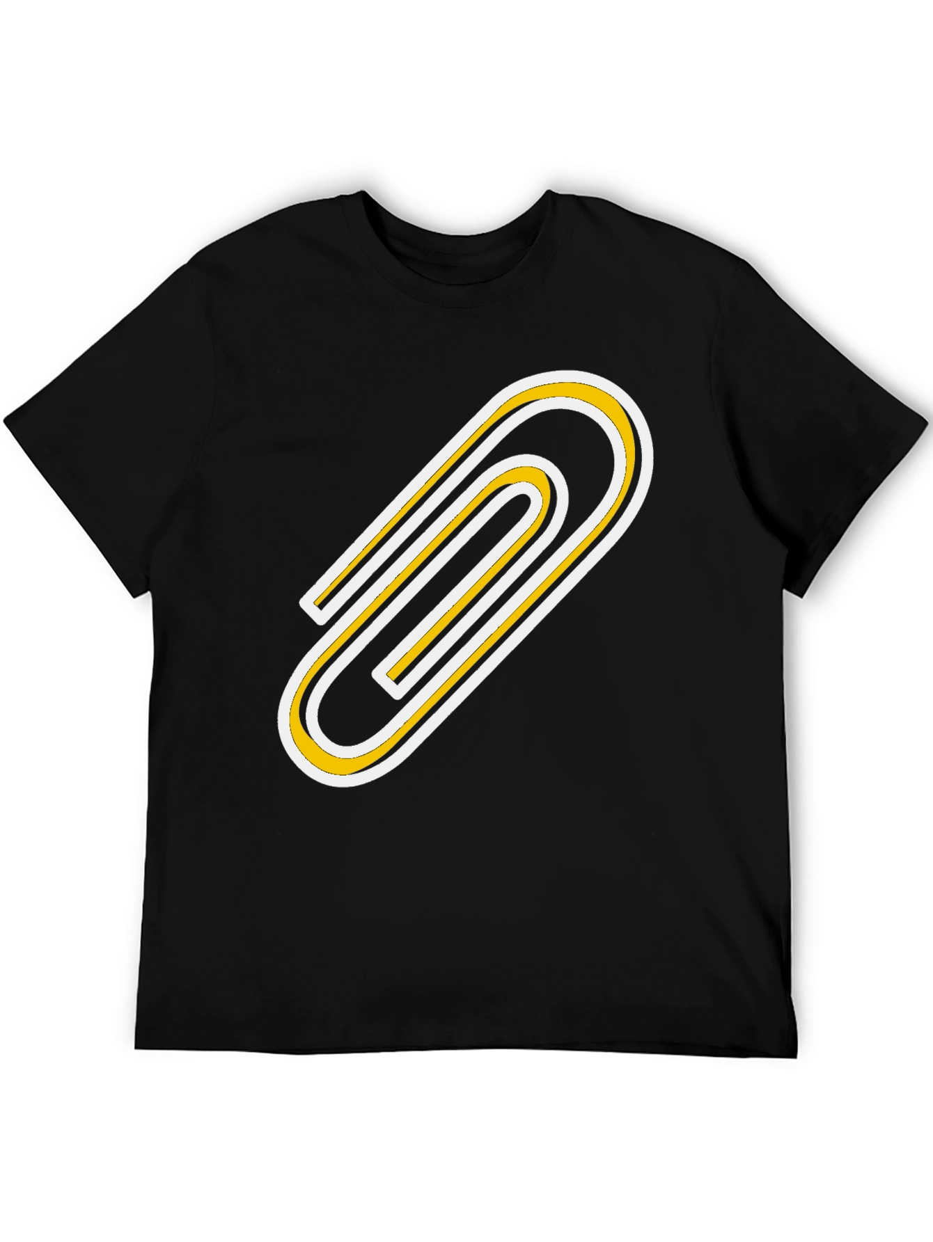 Paperclip Graphic Tee - Bold & Unique Design