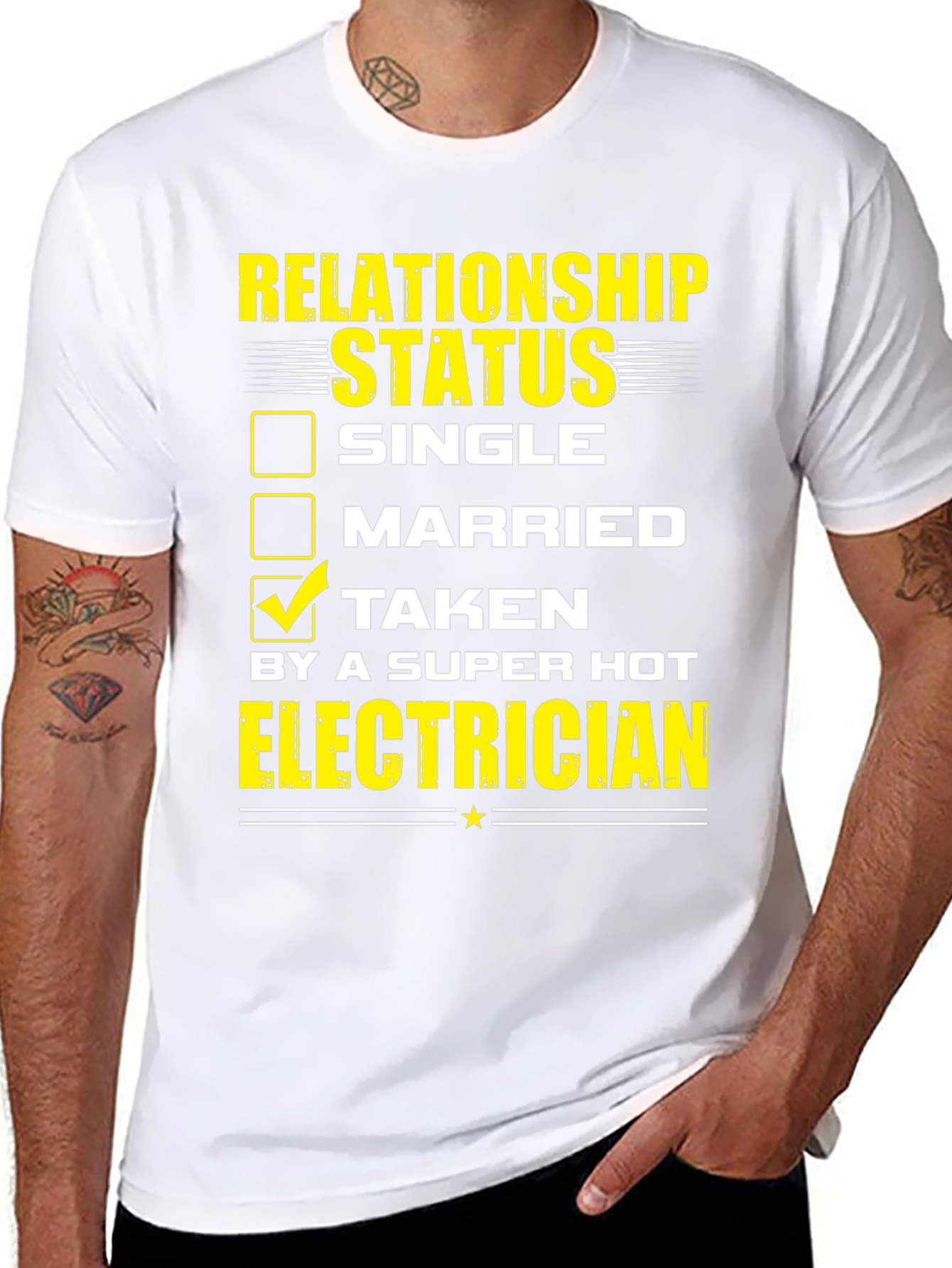Taken by a Super Hot Electrician T-Shirt