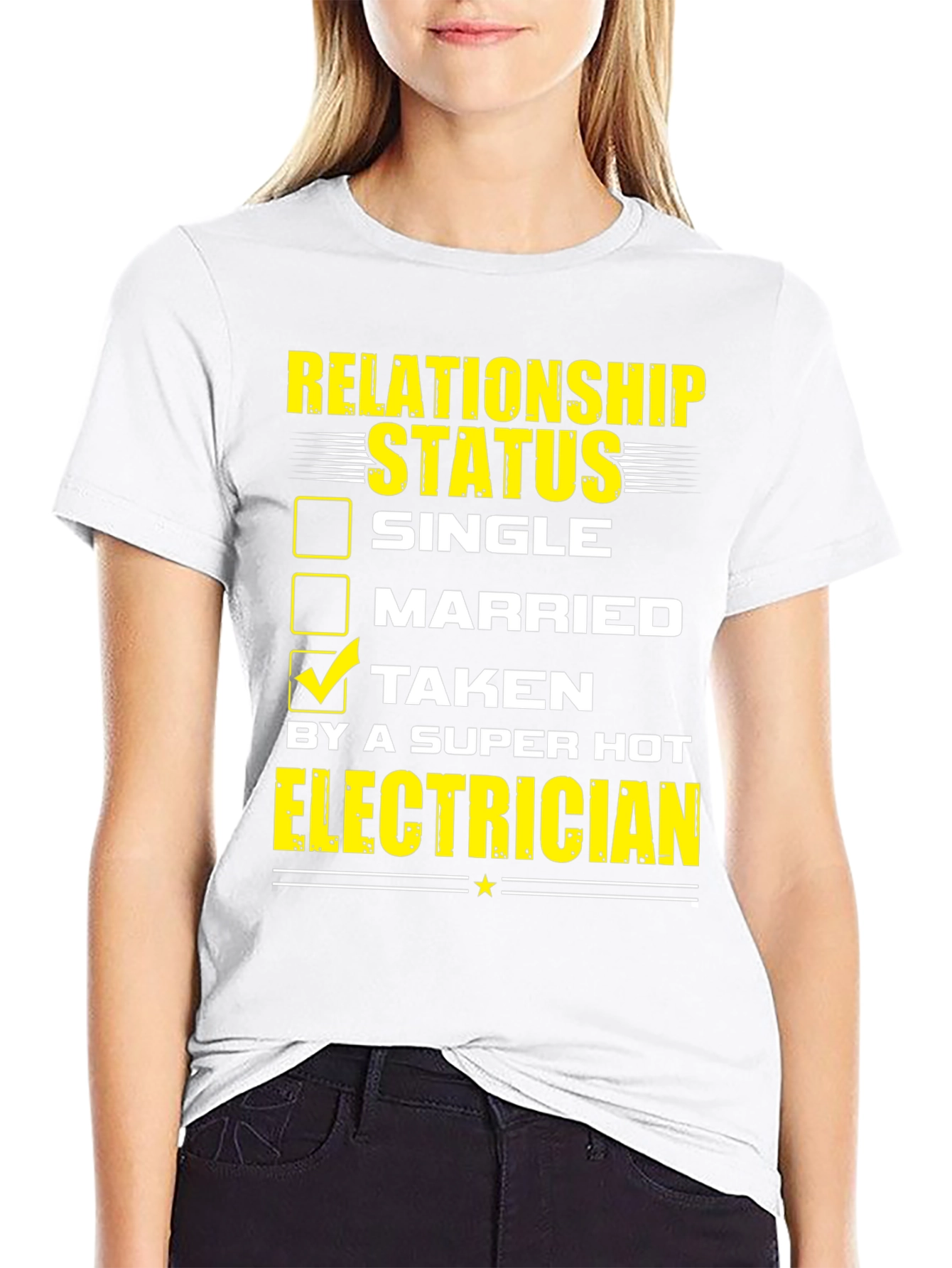 Taken by a Super Hot Electrician T-Shirt