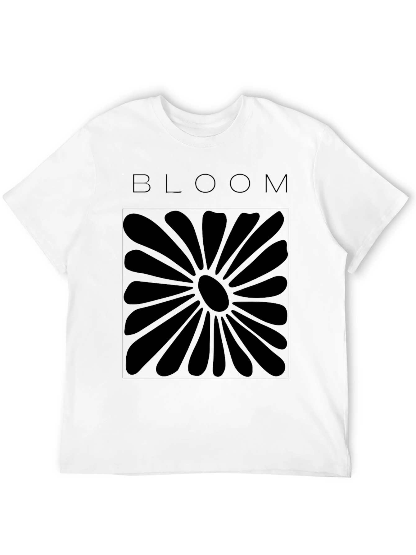 Bloom Graphic Tee - Soft Cotton Blend T-Shirt